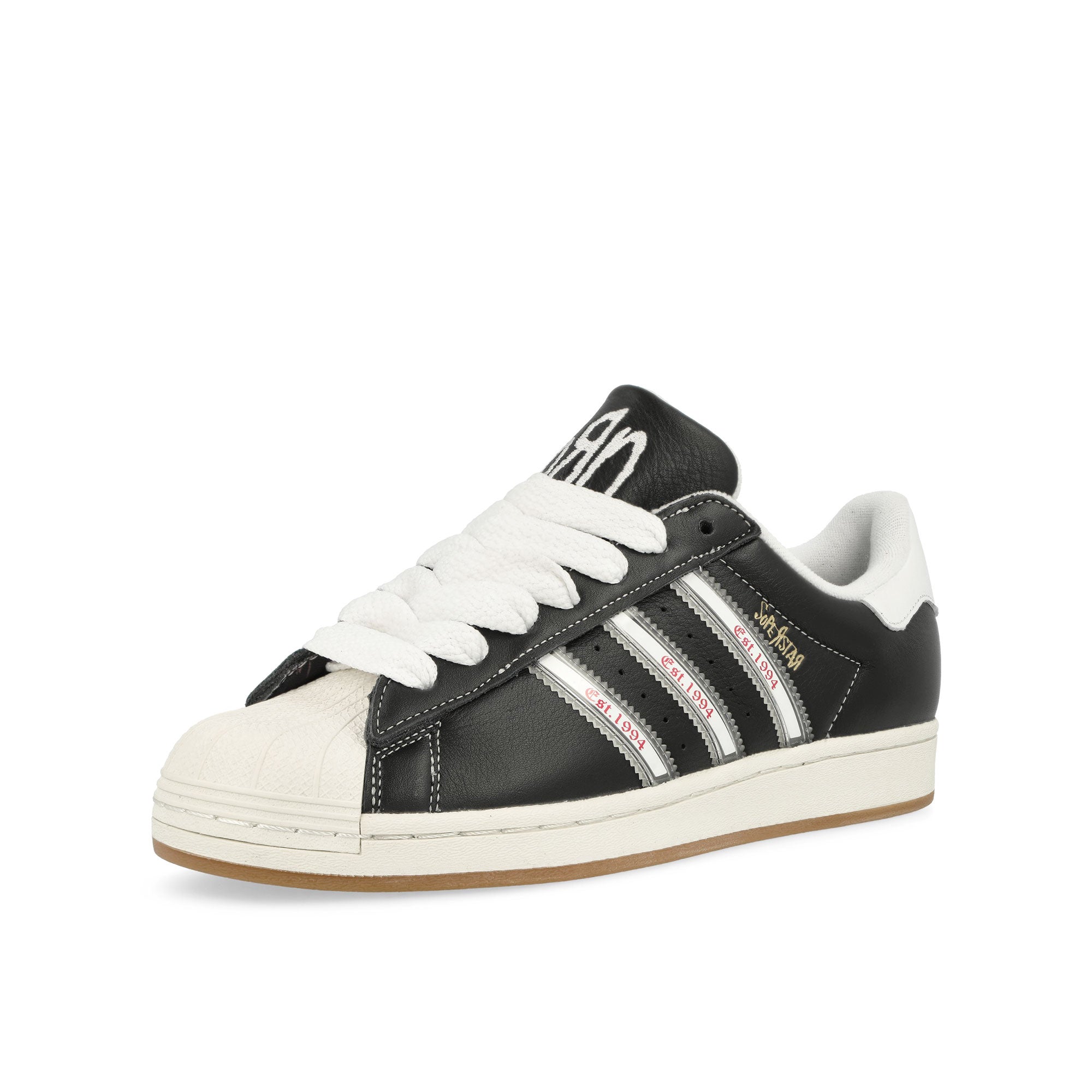 adidas Superstar Core Black / Transl / Better Scarlet Low Top Sneakers Detailfoto | Overkill