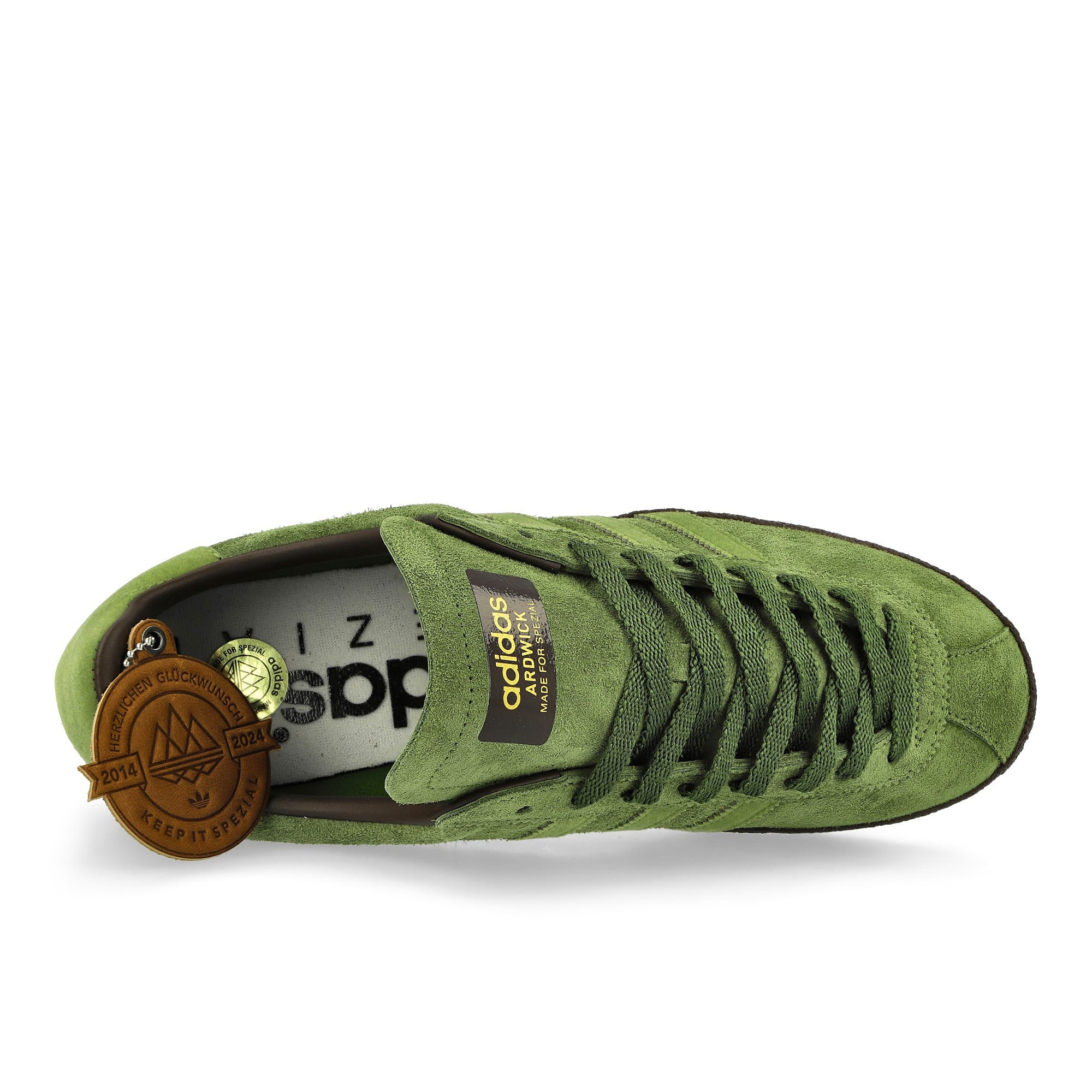adidas Ardwick SPZL Craft Green / Tech Olive / Dark Brown Low Top Sneakers Detailfoto | Overkill