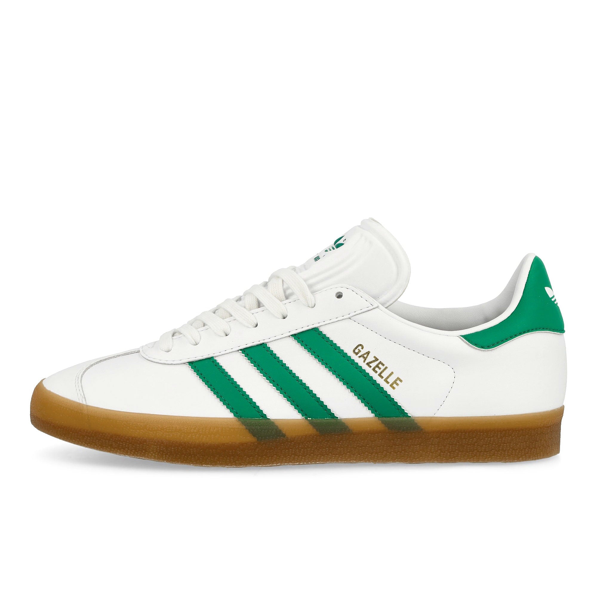 adidas Gazelle Cloud White / Bold Green / Gold Metallic Low Top Sneakers IH2216 | Overkill