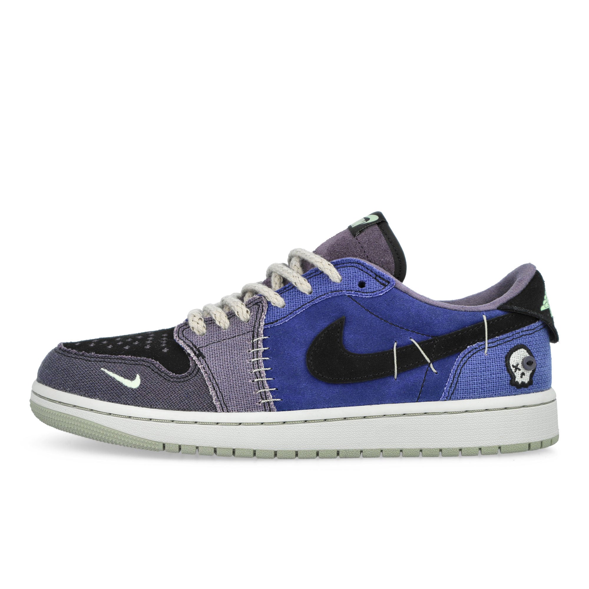 Zion Williamson x Air Jordan 1 Retro Low OG Voodoo Alternate Regency Purple / Vapor Green - Black Low Top Sneakers IH2309 500 | Overkill