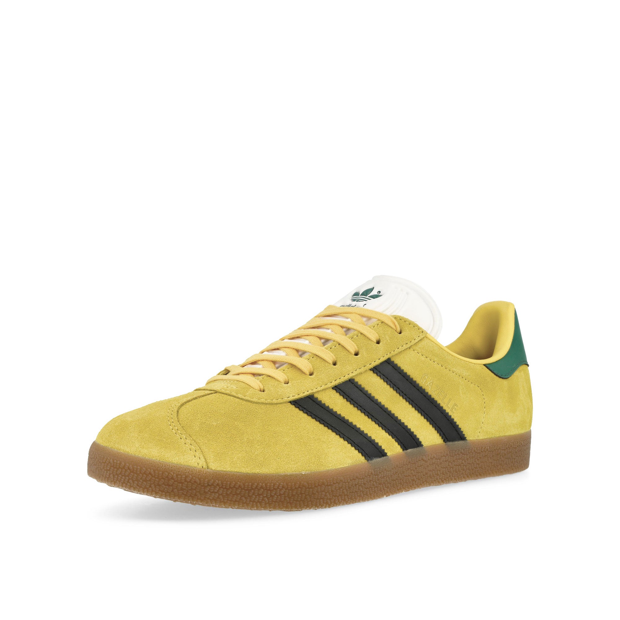 adidas Gazelle Rekive Yellow / Core Black / Gum4 Low Top Sneakers Close Up | Overkill