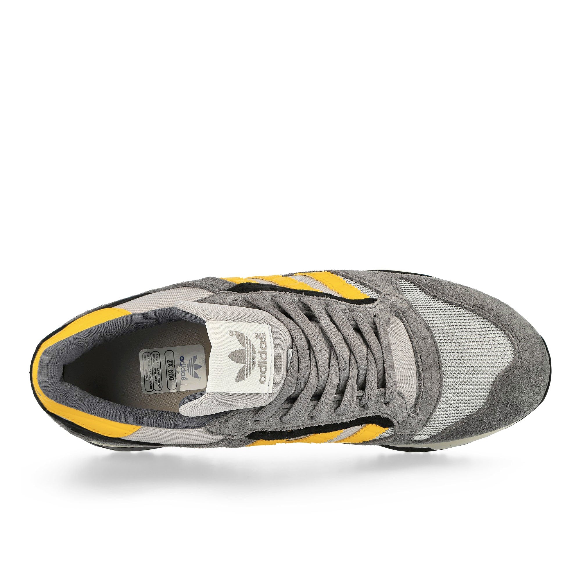 adidas ZX 600 Clear Onix / Super Yellow / Granite Low Top Sneakers Detailfoto | Overkill