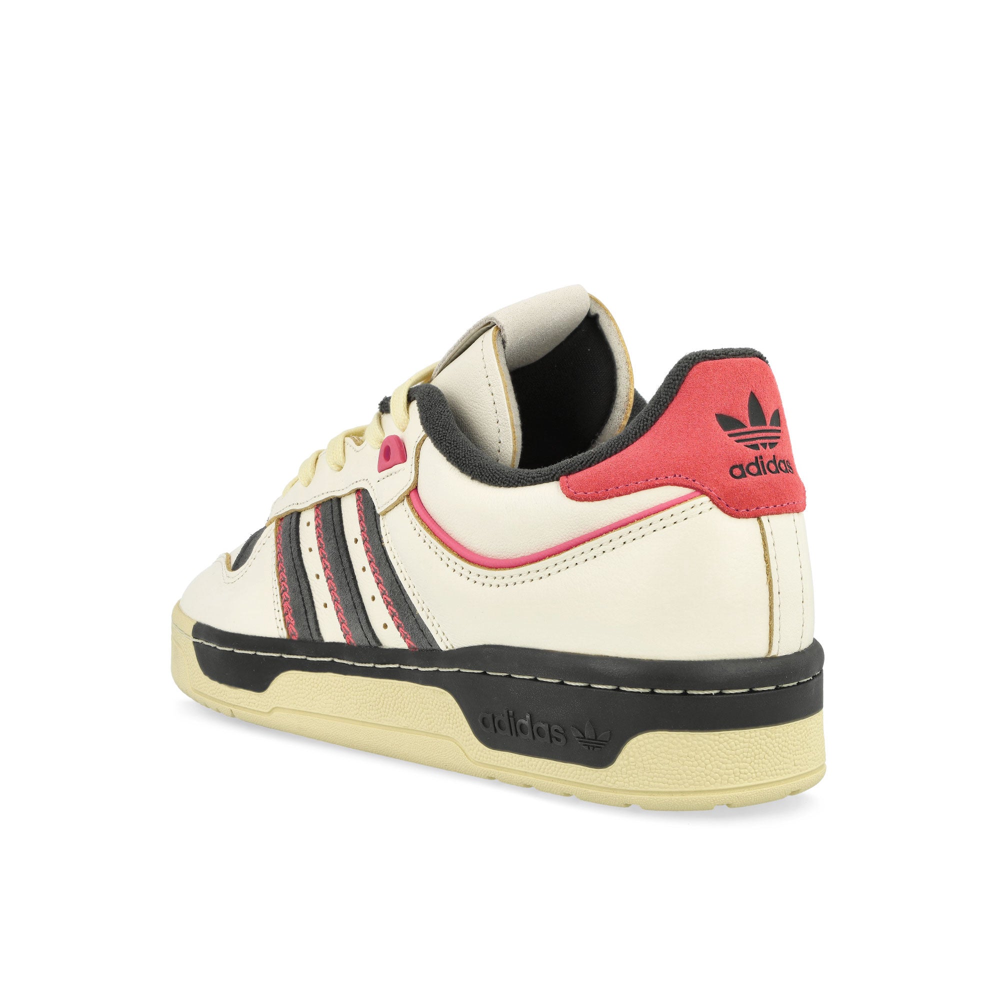 adidas Rivalry 86 Low Cloud White / Carbon / Easy Yellow Low Top Sneakers Material | Overkill