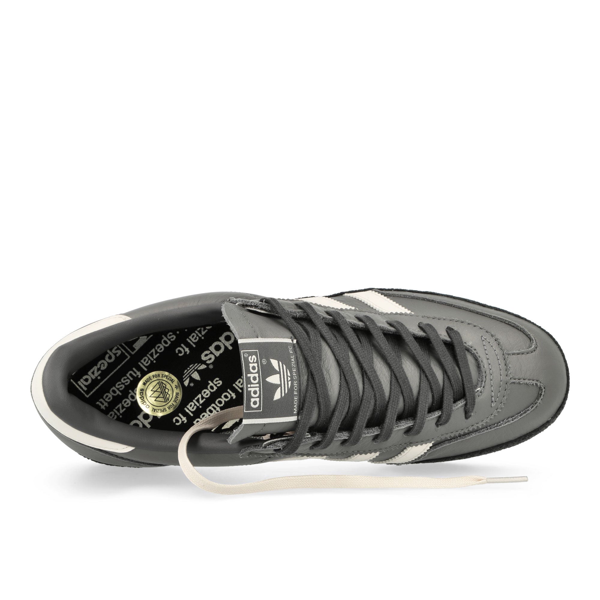 adidas Lothertex SPZL F.C. Grey / Grey Six S19 / Core Black Low Top Sneakers Detailfoto | Overkill