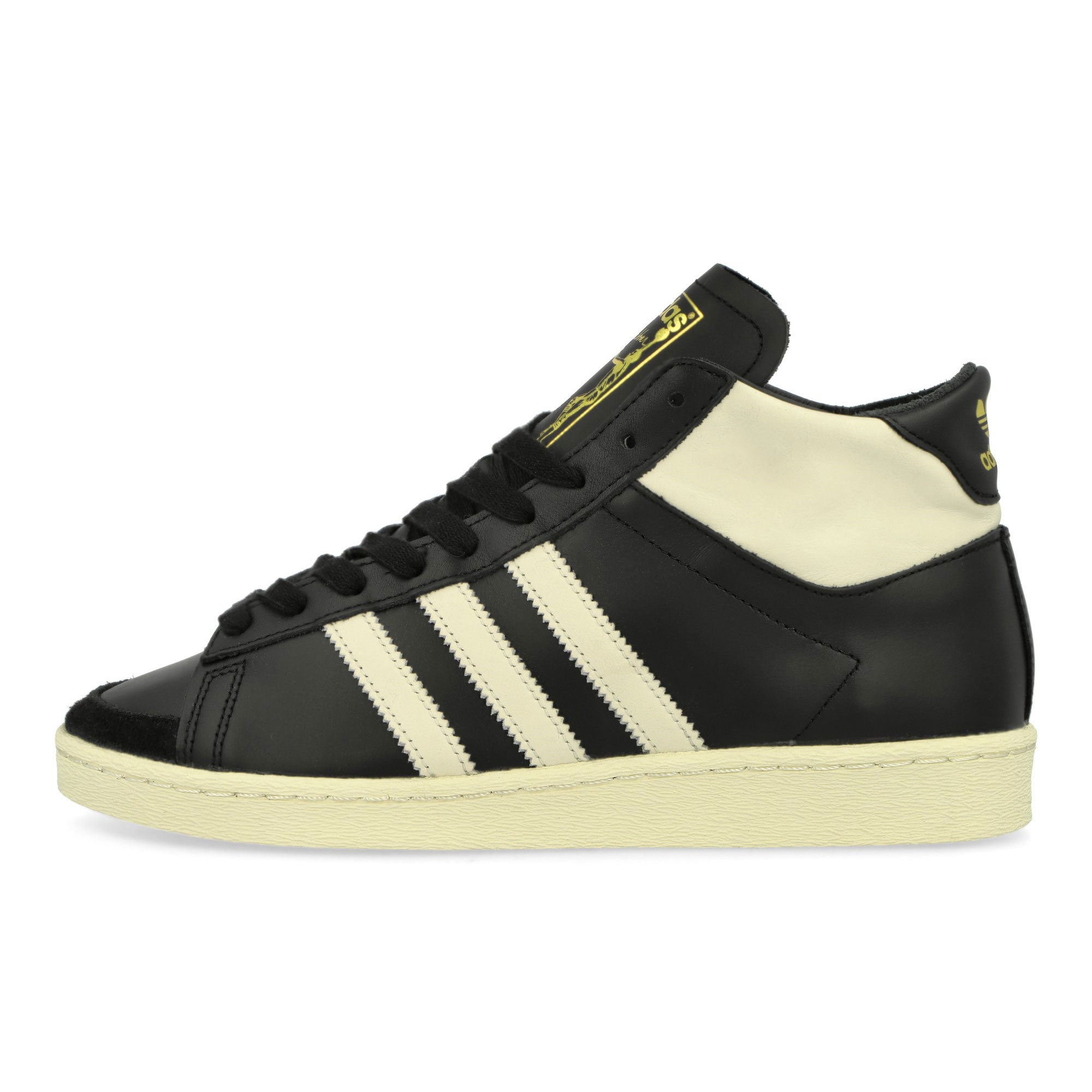 adidas Jabbar Hi Core Black / Off White / Cream White High Top Sneakers IH3170 | Overkill