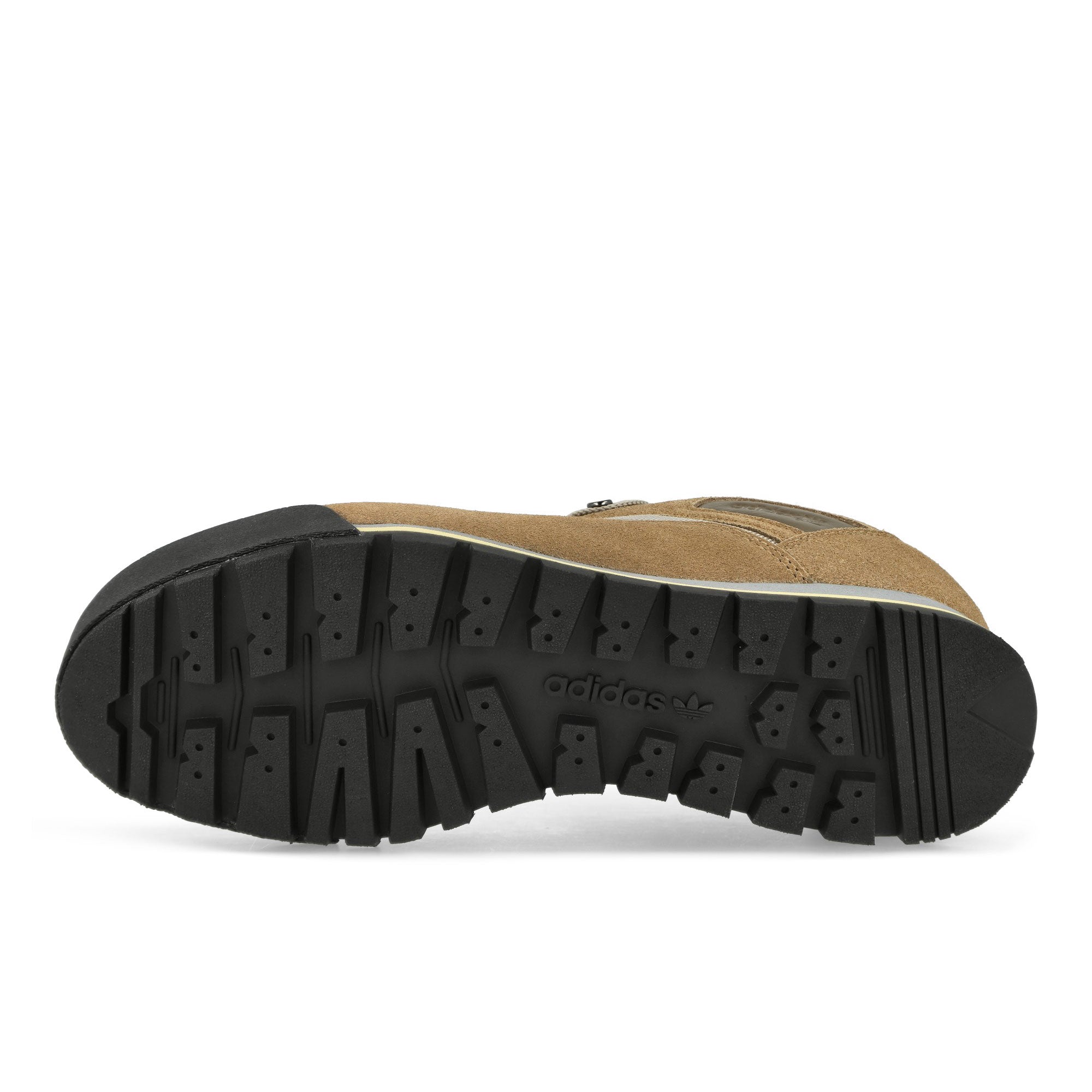 adidas Helvellyn SPZL Cardboard / Light Brown / Utility Grey Low Top Sneakers Detail View 3 | Overkill