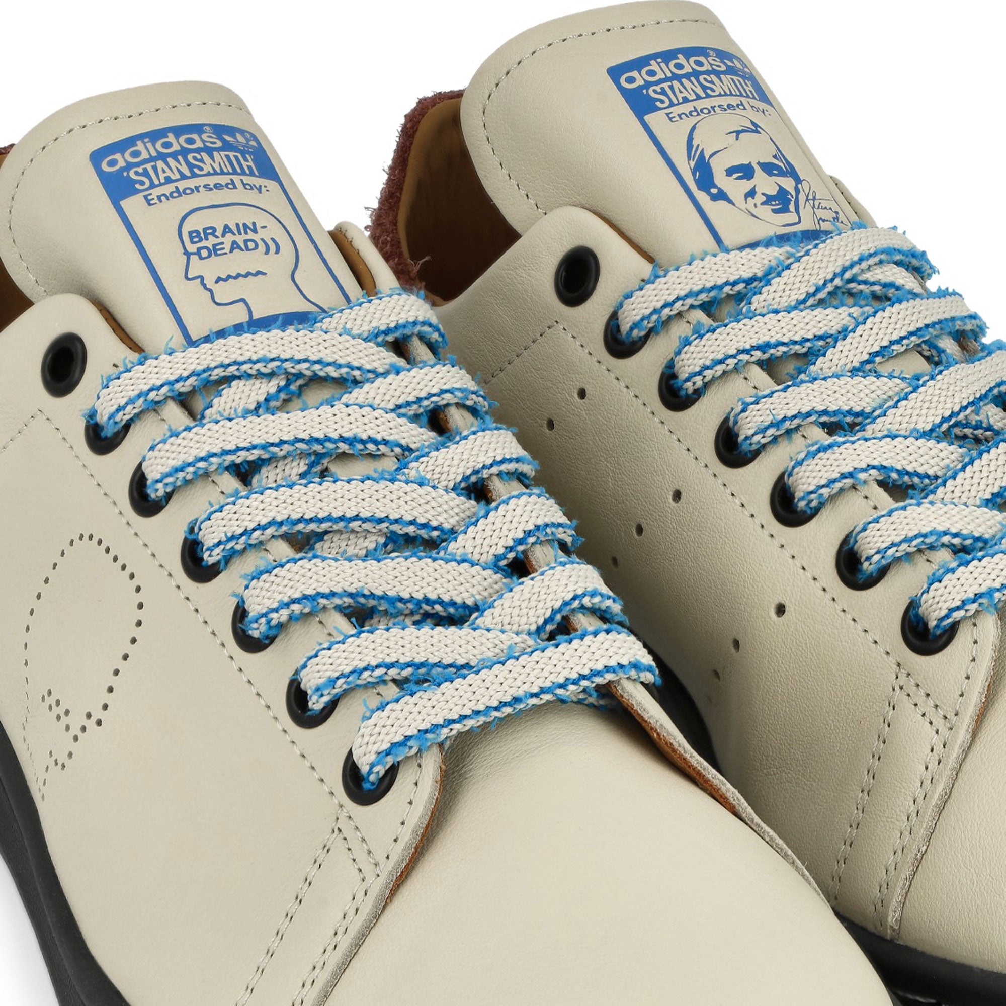 adidas Stan Smith Clear Brown / Bahia Light Blue / Mesa Low Top Sneakers Detail View 1 | Overkill