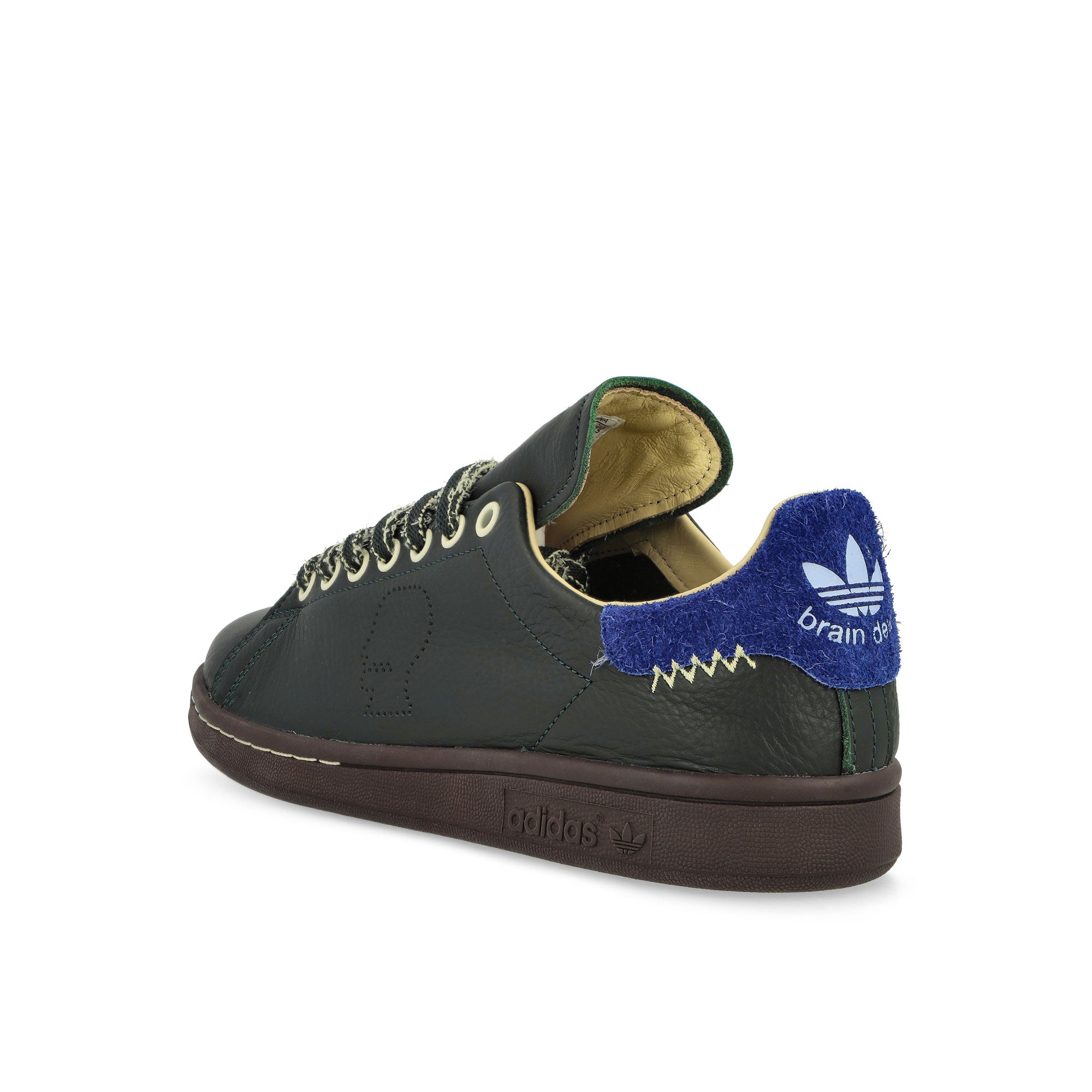 adidas Stan Smith Shadow Green / Bahia Light Blue / Sand Strata Low Top Sneakers Material | Overkill