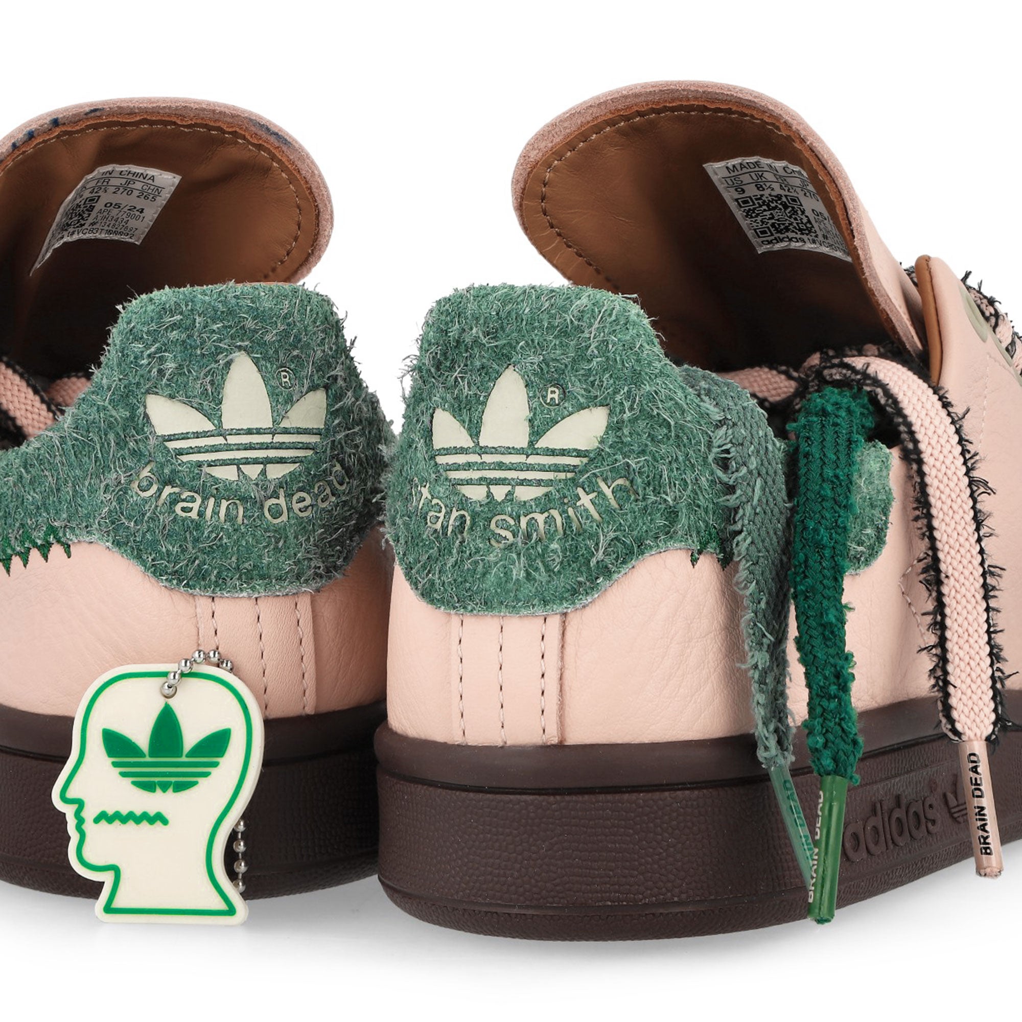 adidas Stan Smith Vapour Pink / Core Black / Mesa Low Top Sneakers Detailfoto | Overkill