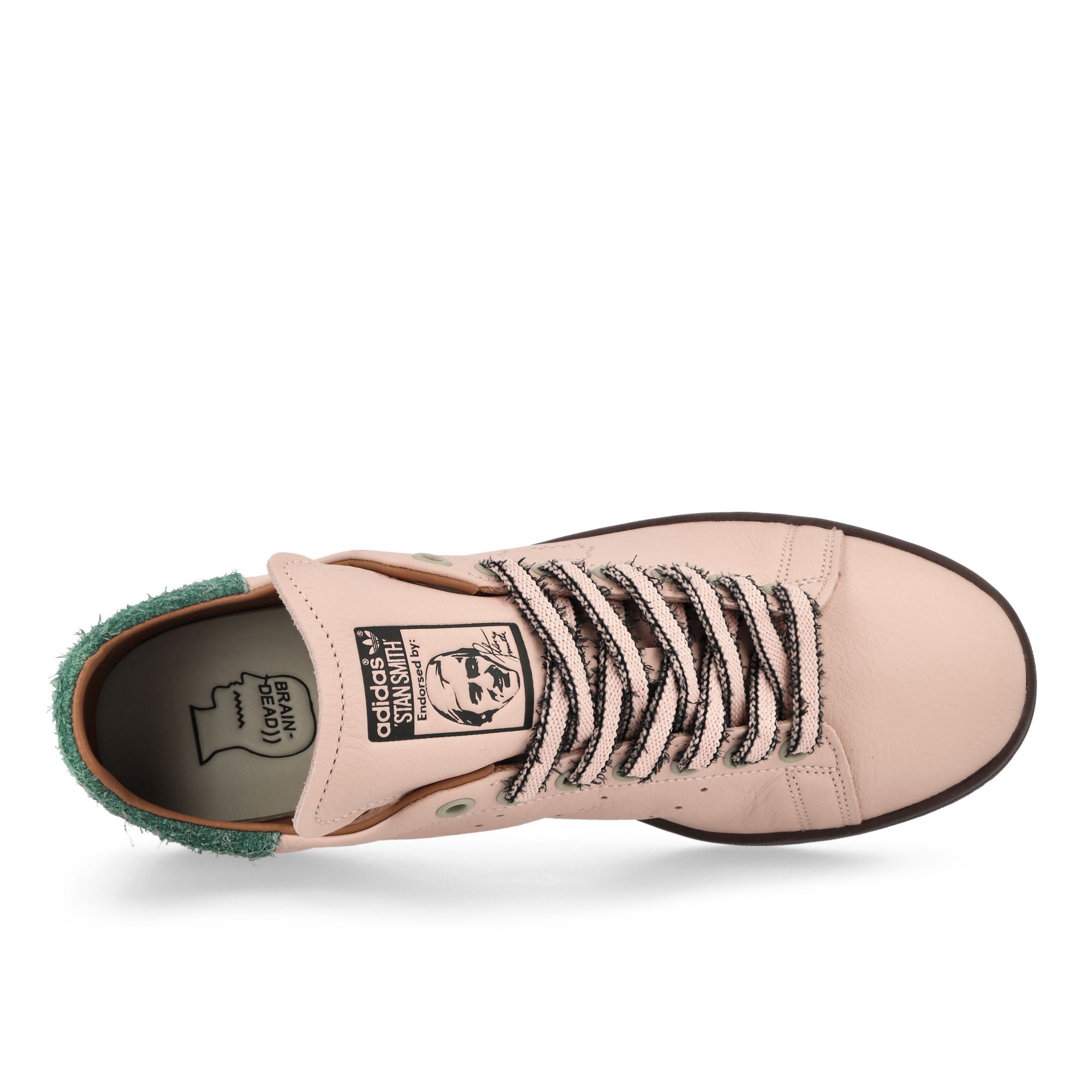 adidas Stan Smith Vapour Pink / Core Black / Mesa Low Top Sneakers Detail View 2 | Overkill