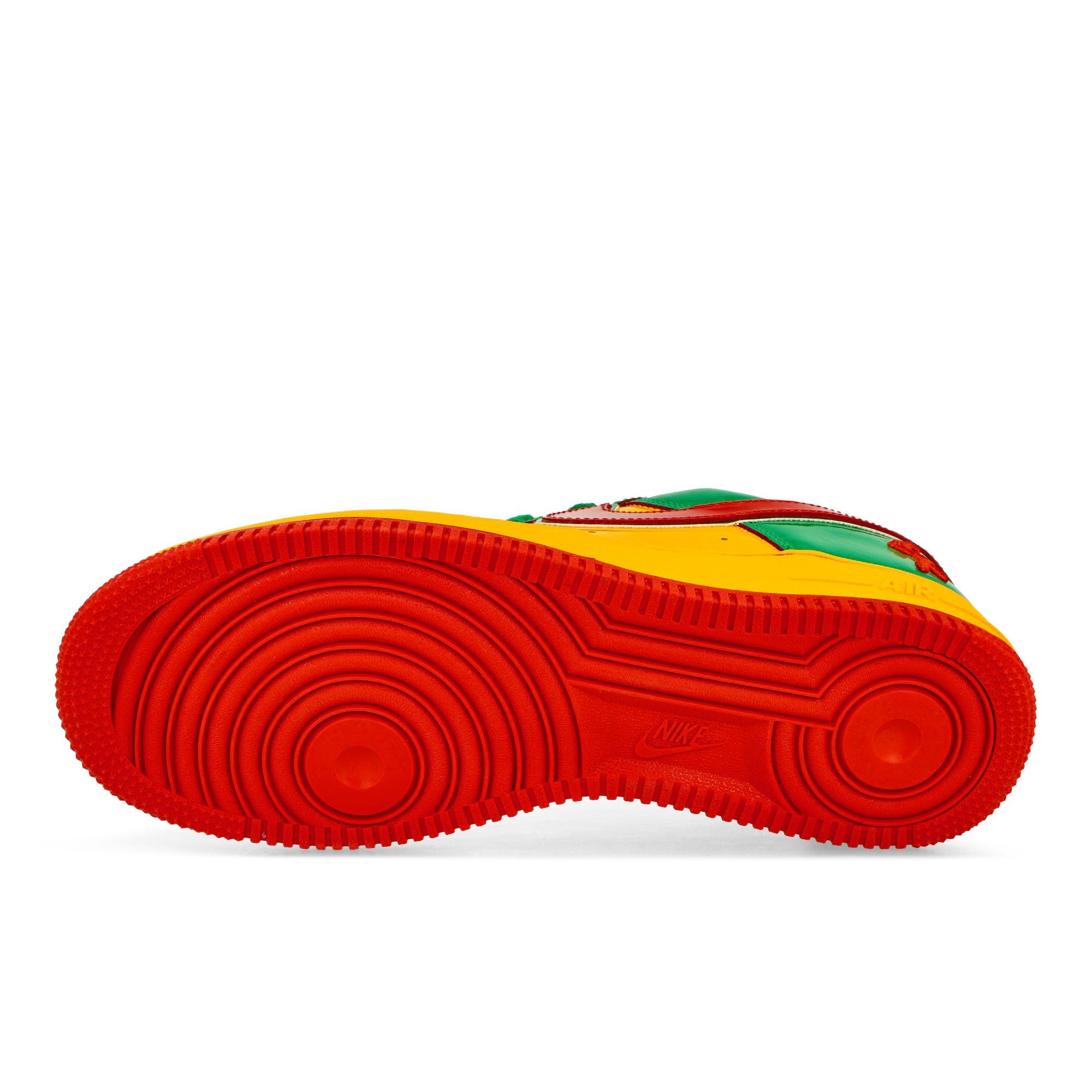 Nike US Force 1 Lucky Green / Mystic Red-University Gold Low Top Sneakers Detail View 1 | Overkill