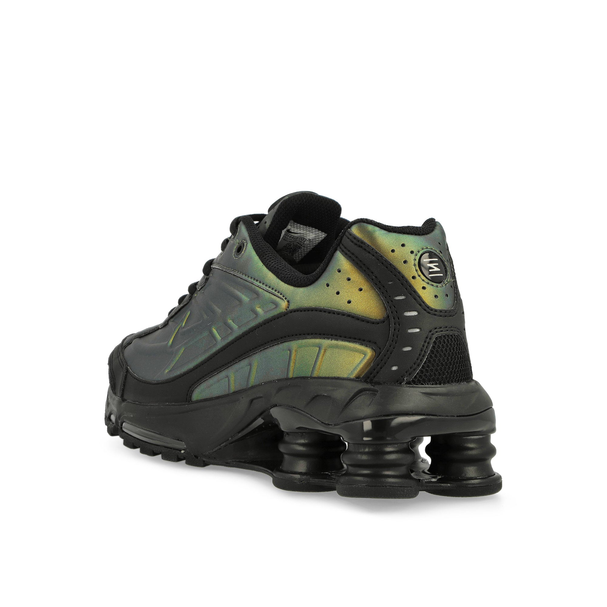 Nike Shox Ride 2 Black / Black - Olive Flak - Metallic Silver Low Top Sneakers IH4468 001 Material | Overkill