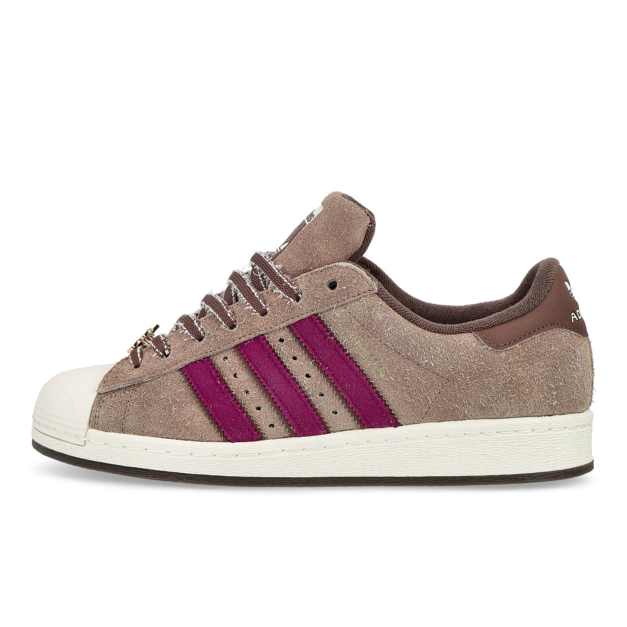 adidas Superstar Splinter Shell Toe Clear Brown / Fuchsia Flash / Chalk White Low Top Sneakers IH4767 | Overkill