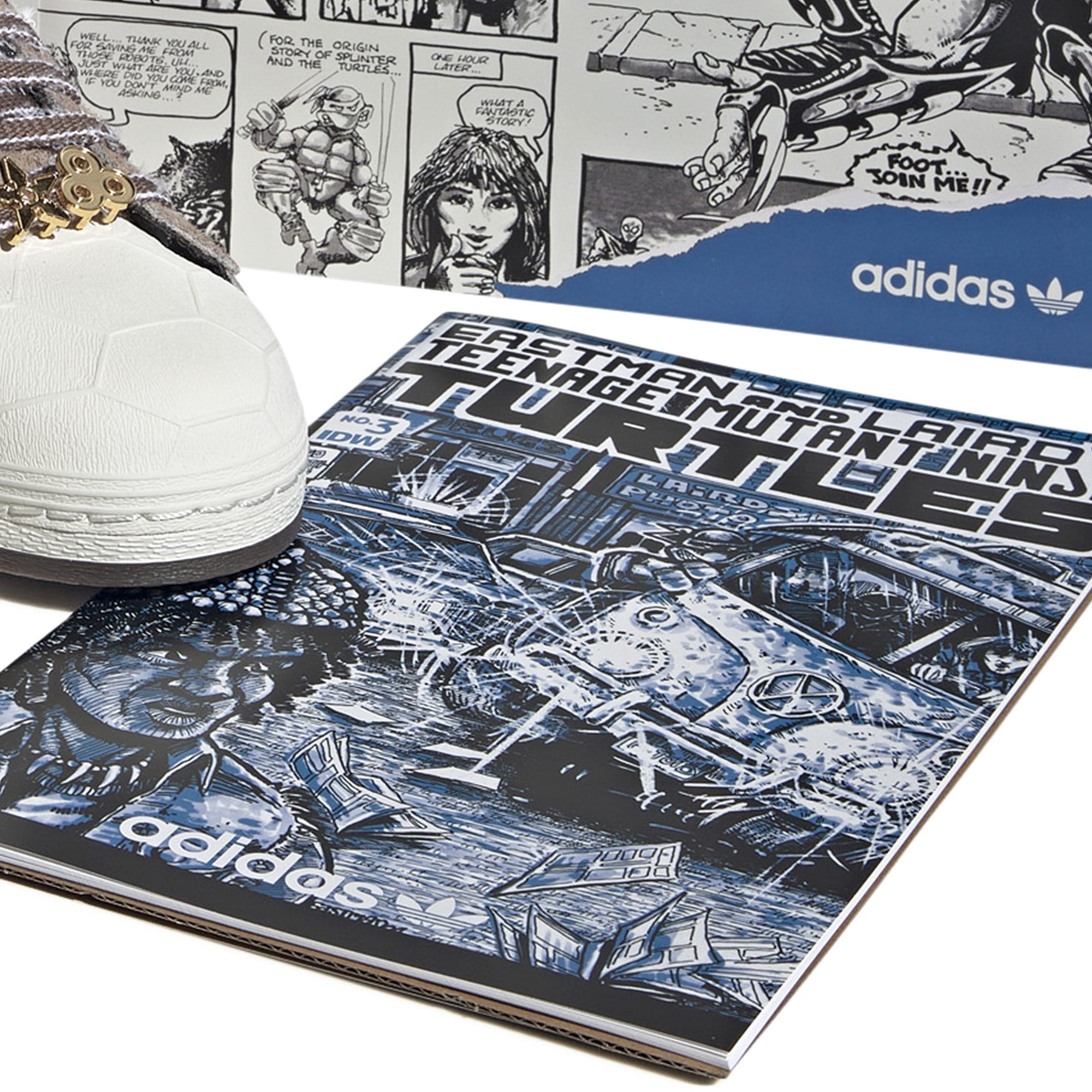 adidas Superstar Splinter Shell Toe Clear Brown / Fuchsia Flash / Chalk White Low Top Sneakers Detail View 3 | Overkill