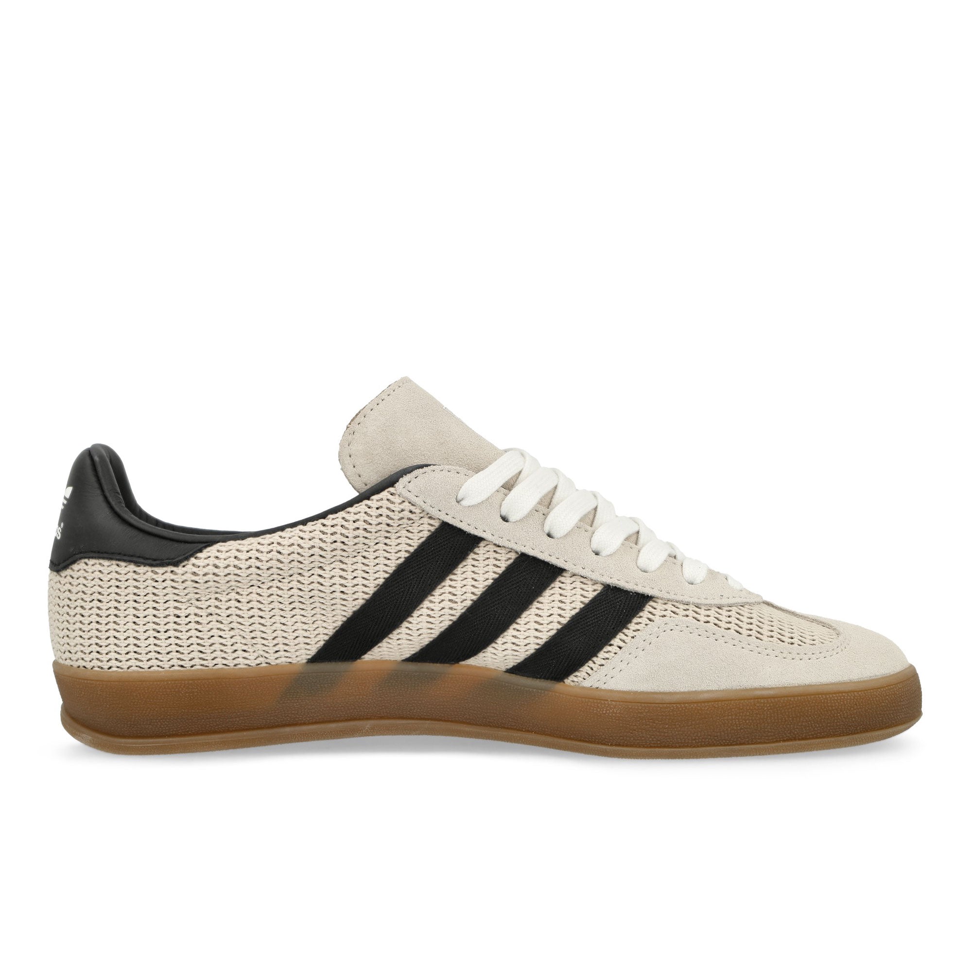 adidas Gazelle Indoor Alumina / Core Black / Gum 3 Low Top Sneakers Silhouette | Overkill