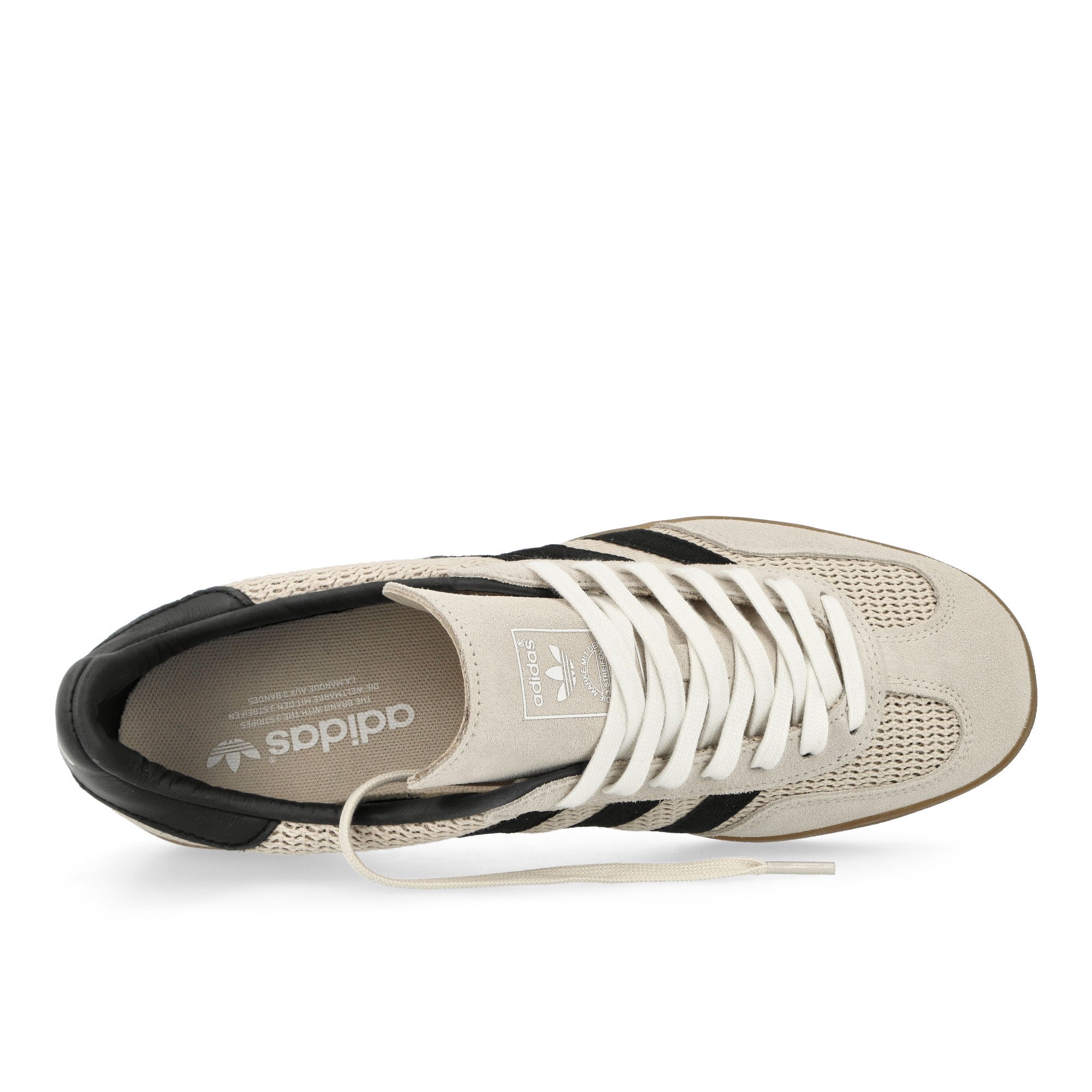 adidas Gazelle Indoor Alumina / Core Black / Gum 3 Low Top Sneakers Detailfoto | Overkill