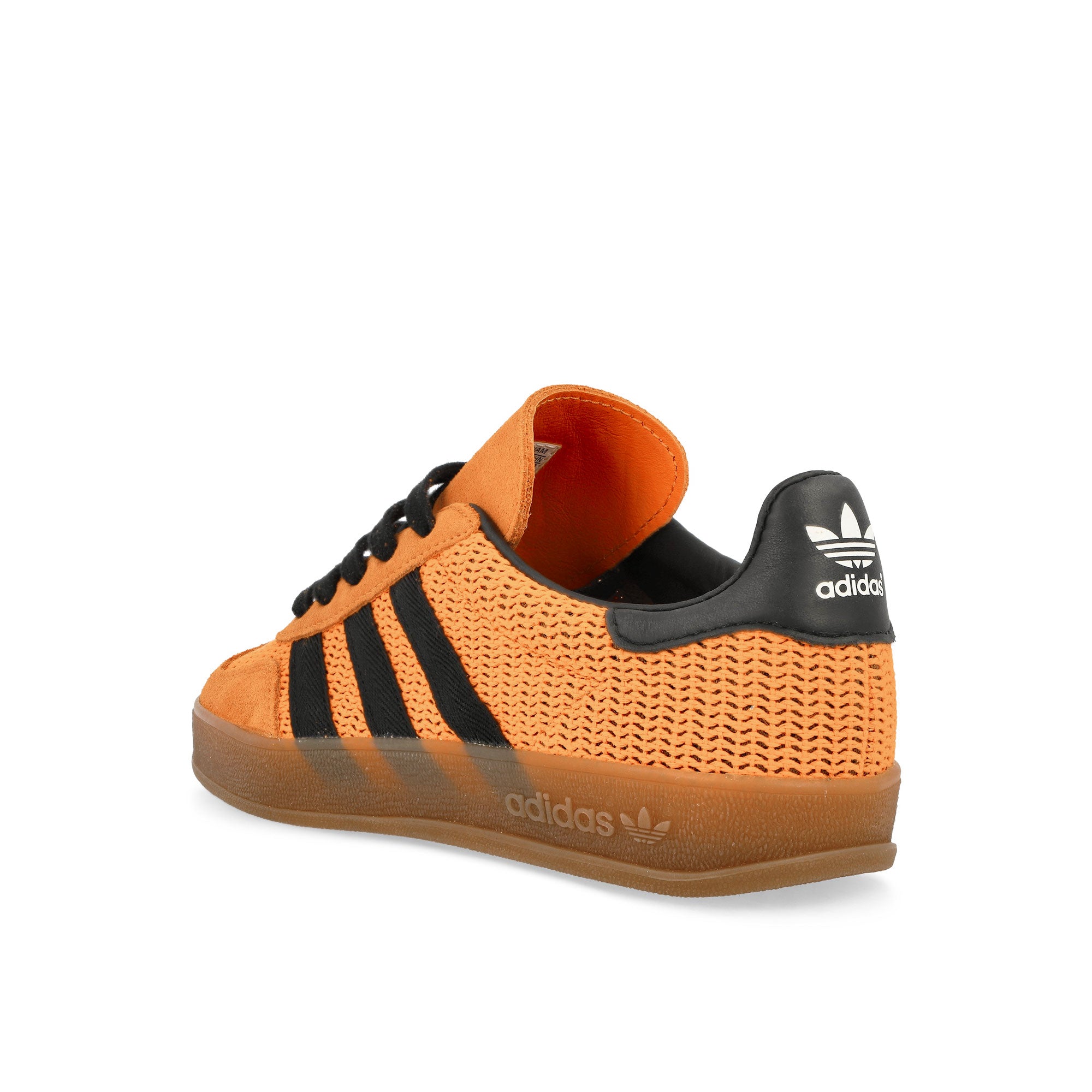 adidas Gazelle Indoor EQT Orange / Core Black / Gum Low Top Sneakers Material | Overkill