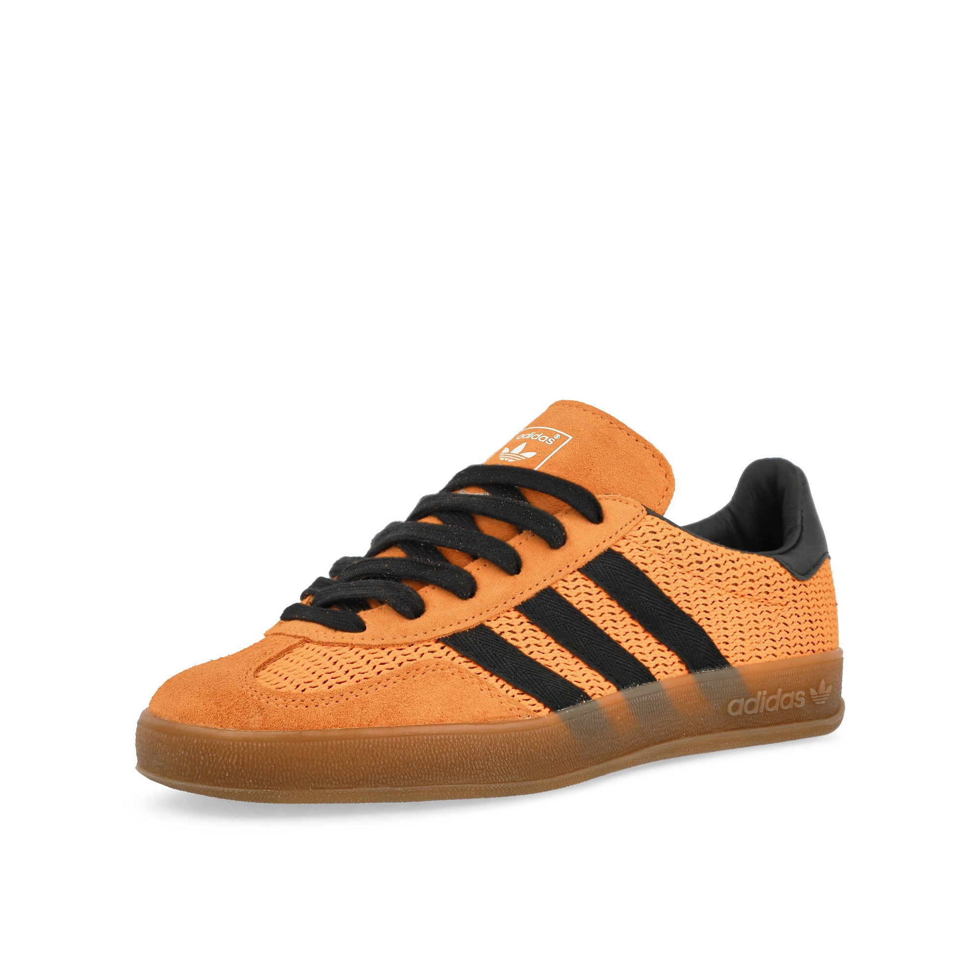 adidas Gazelle Indoor EQT Orange / Core Black / Gum Low Top Sneakers Close Up | Overkill