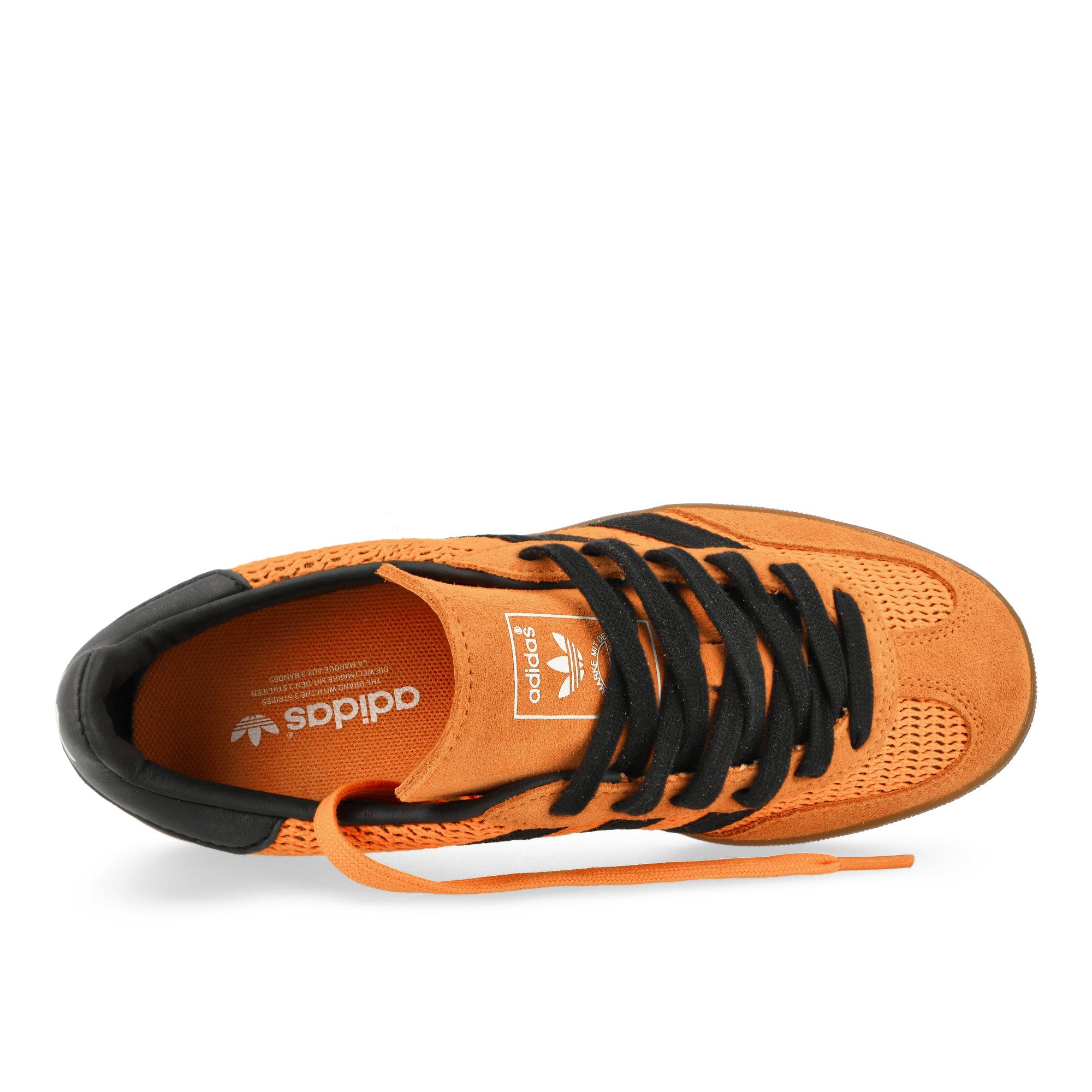 adidas Gazelle Indoor EQT Orange / Core Black / Gum Low Top Sneakers Detailfoto | Overkill