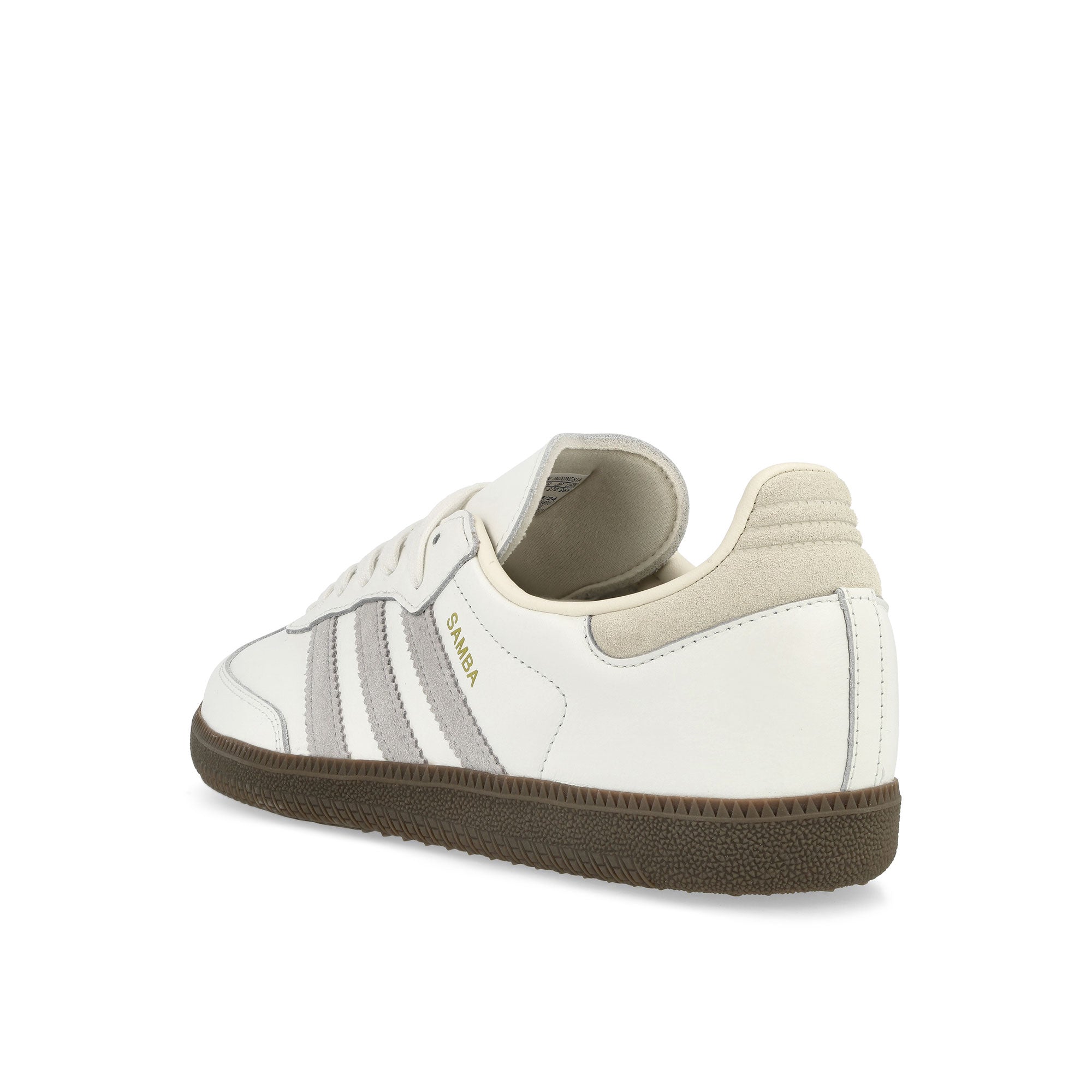 adidas Samba OG Core White / Grey Two / Cream White Low Top Sneakers Material | Overkill