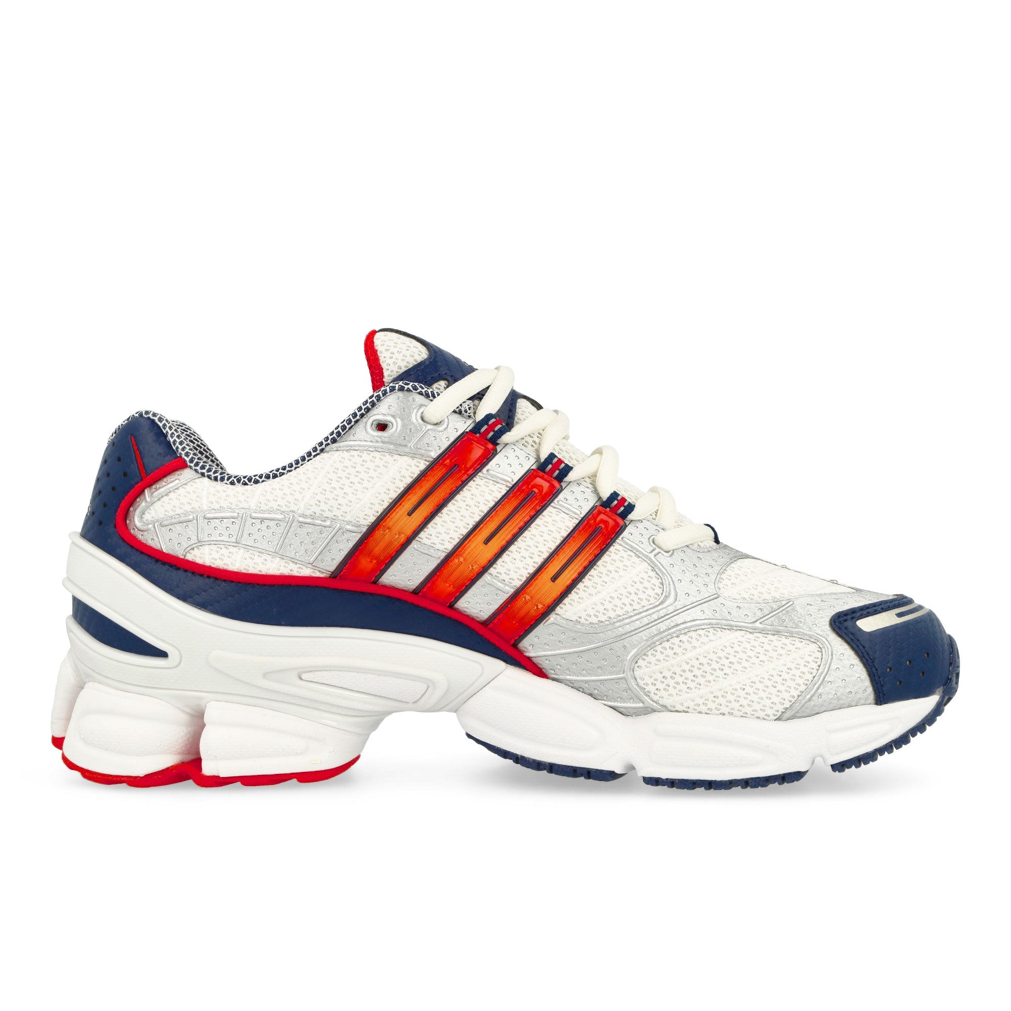 adidas Ozweego Pro Core White / Crew Orange / Solar Red Low Top Sneakers Silhouette | Overkill
