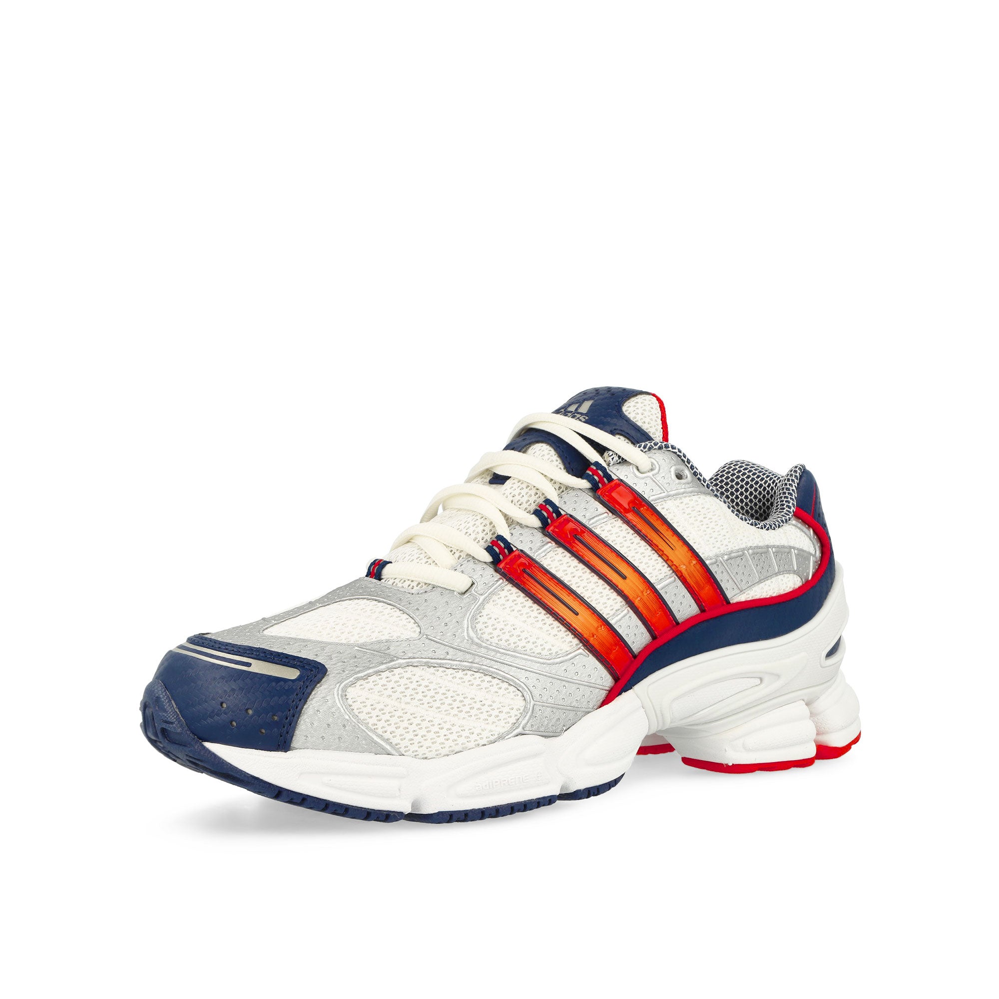 adidas Ozweego Pro Core White / Crew Orange / Solar Red Low Top Sneakers Close Up | Overkill