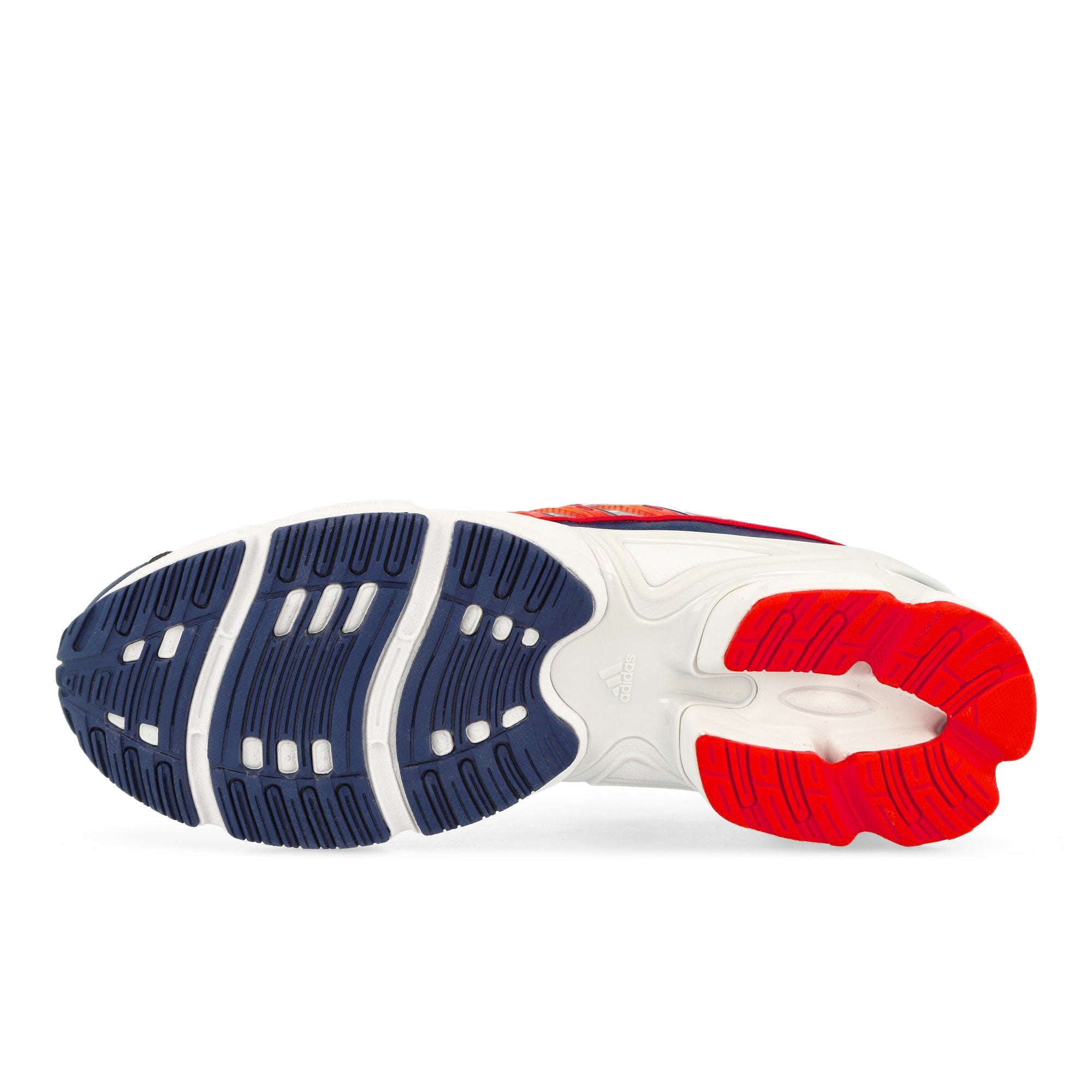 adidas Ozweego Pro Core White / Crew Orange / Solar Red Low Top Sneakers Detail View 1 | Overkill