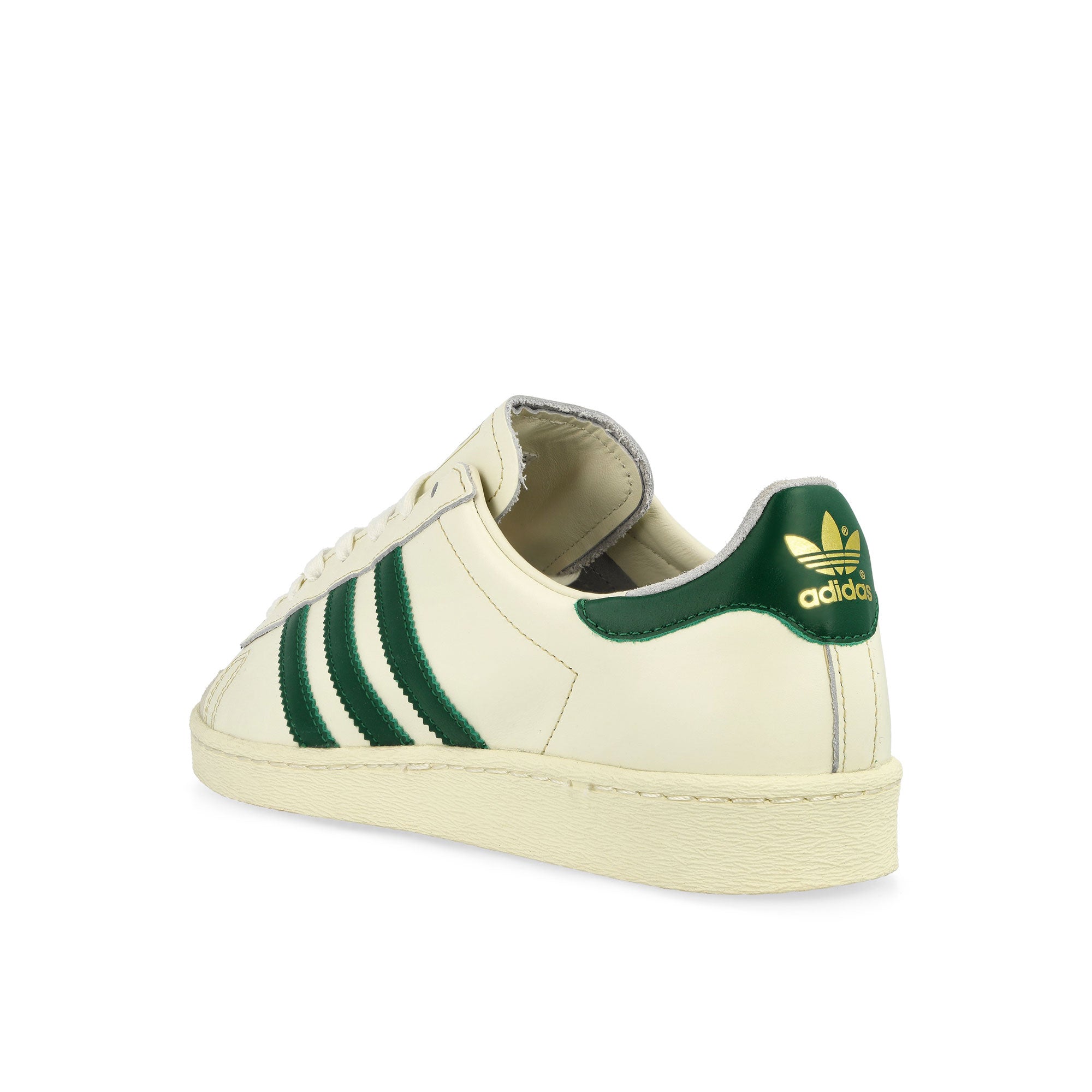 adidas Jabbar Lo Off White / Dark Green / Cream White Low Top Sneakers Detail View 4 | Overkill