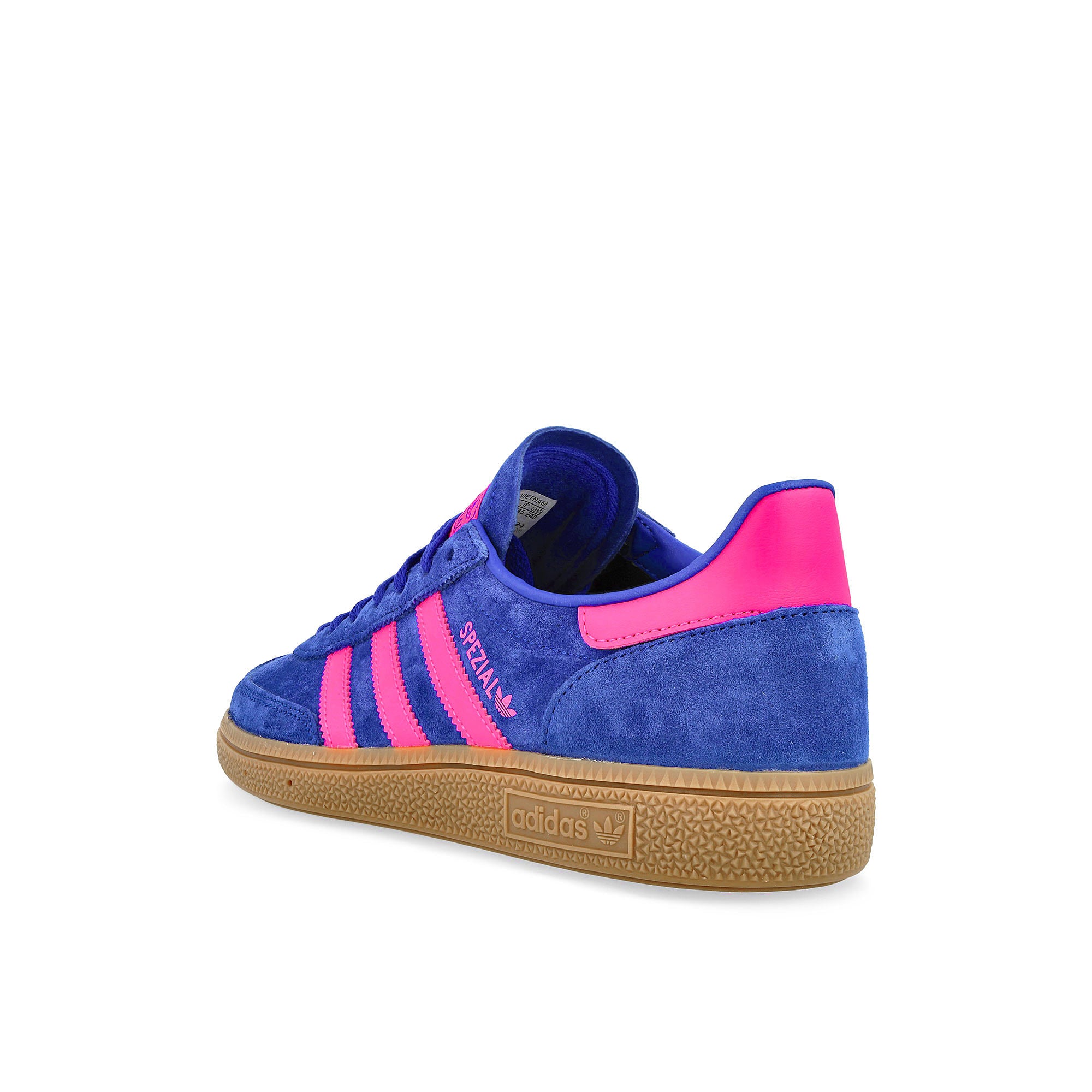 adidas Handball Spezial W Lucid Blue / Lucid Pink / Gum Low Top Sneakers Material | Overkill