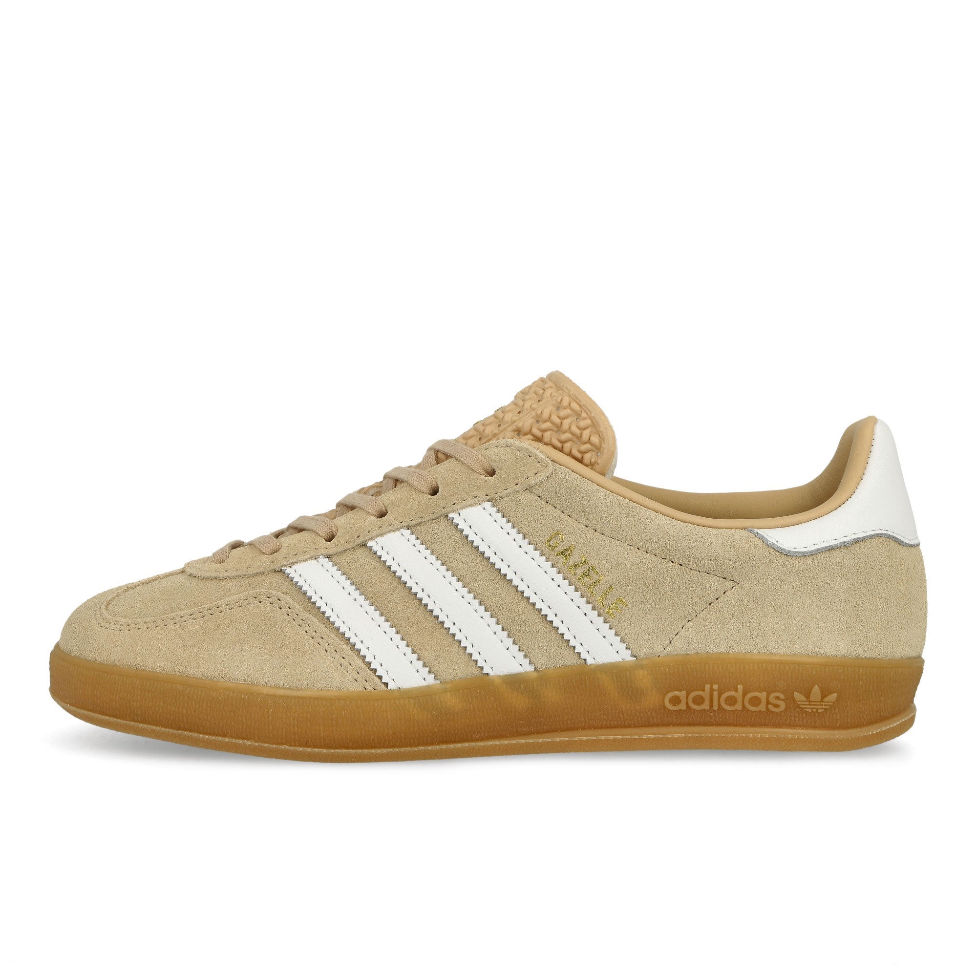 adidas Gazelle Indoor W Magic Beige / Footwear White / Gum 3 Low Top Sneakers IH5482 | Overkill