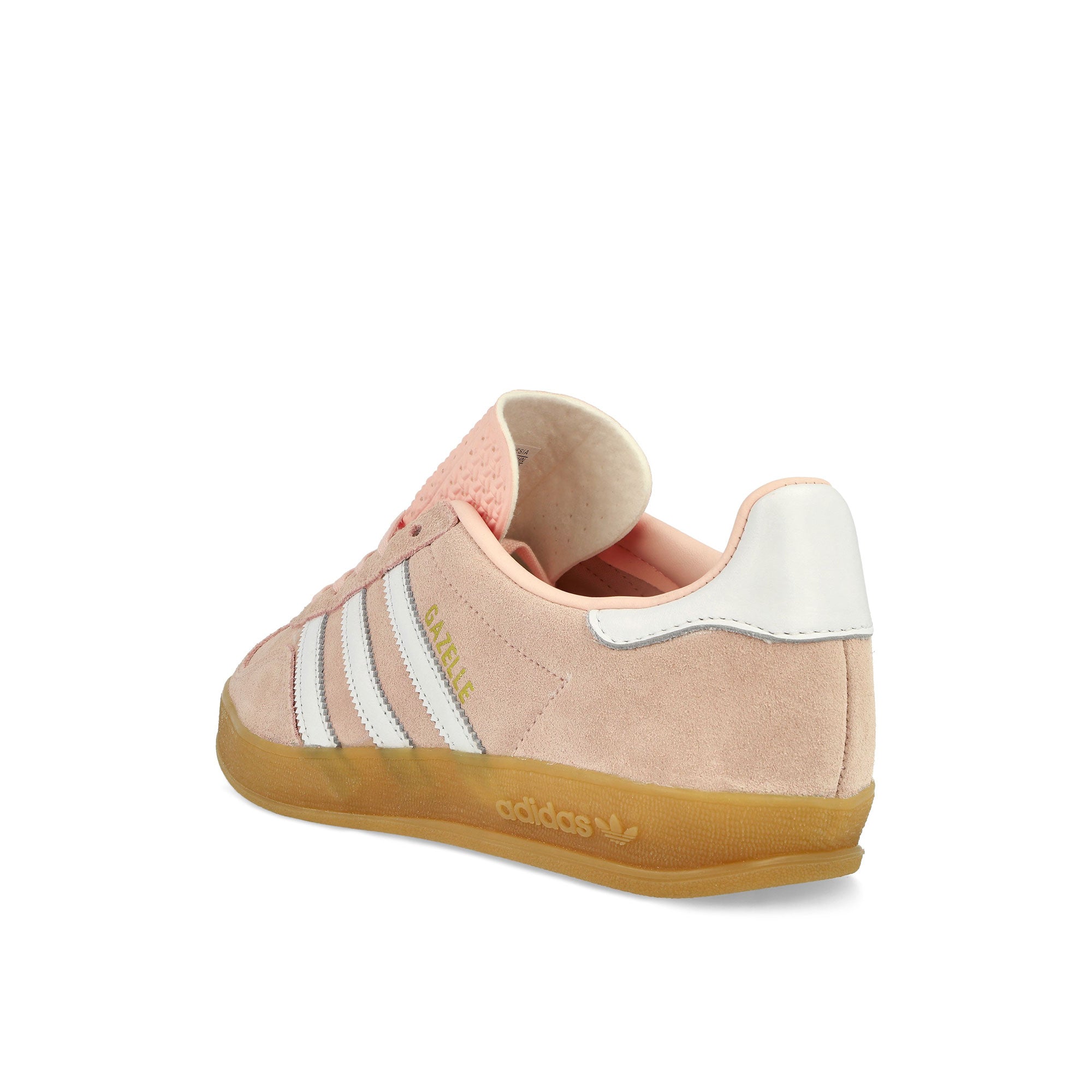 adidas Gazelle Indoor W Sandy Pink / Footwear White / Gum 3 Low Top Sneakers Material | Overkill
