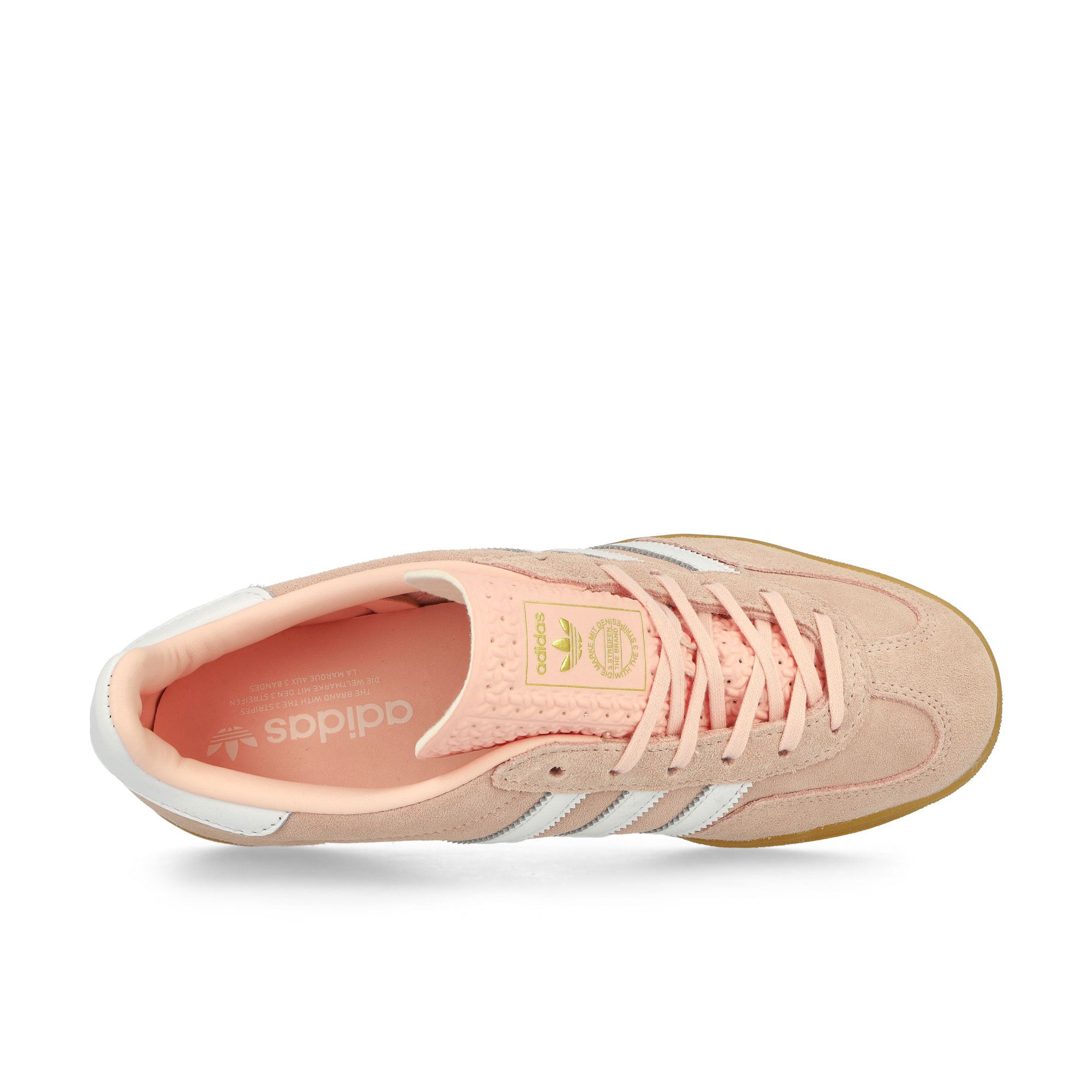 adidas Gazelle Indoor W Sandy Pink / Footwear White / Gum 3 Low Top Sneakers Detailfoto | Overkill