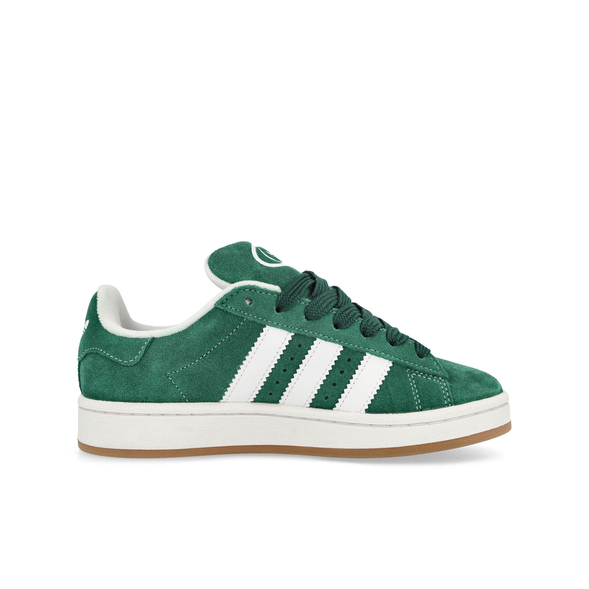 adidas Campus 00s J Dark Green / Footwear White / Off White Low Top Sneakers Silhouette | Overkill