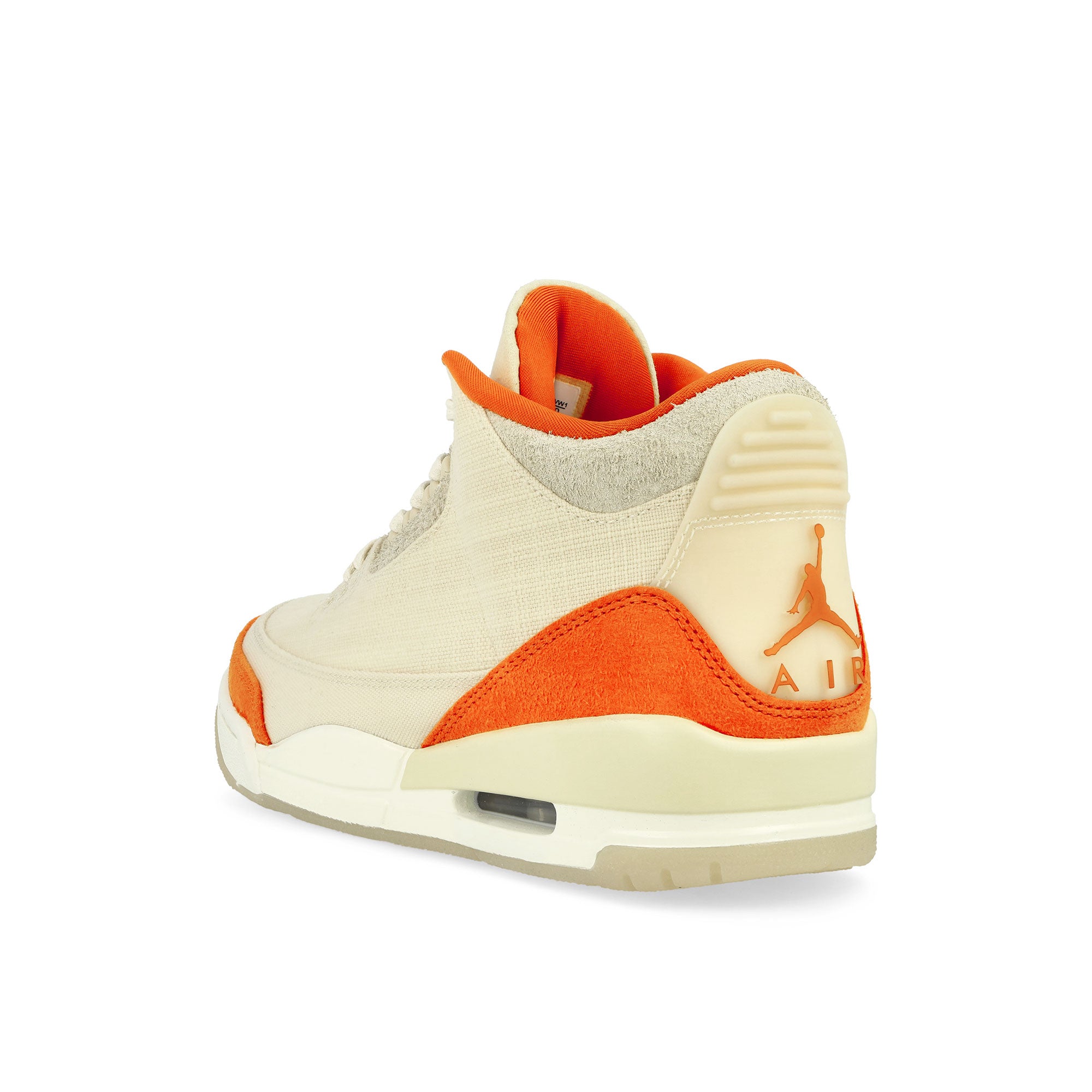 Jordan Wmns Air Jordan 3 Retro Starfish Fossil / Starfish - Sail Mid Top Sneaker IH7694 200 Material | Overkill