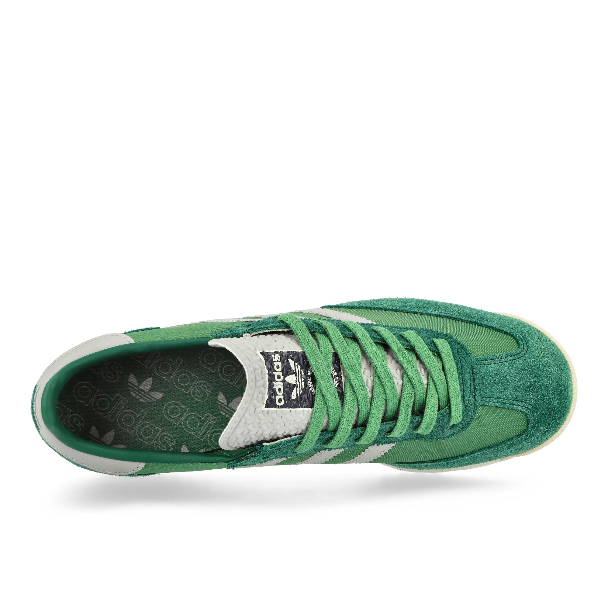 adidas SL 72 RS Preloved Green / Grey Twp / Collegiate Green Low Top Sneakers Detailfoto | Overkill