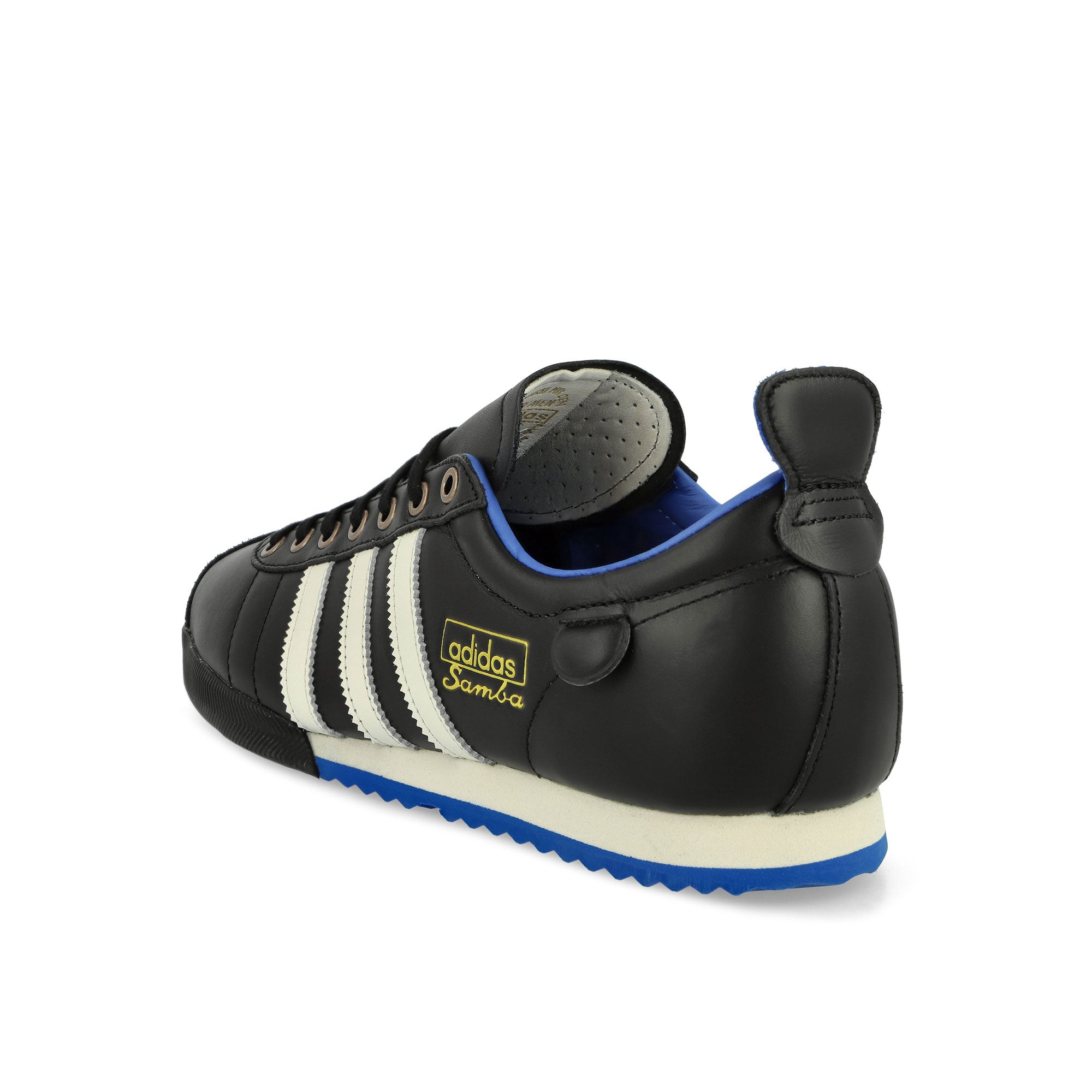adidas Samba 62 Core Black / Cloud White / Bluebird Low Top Sneakers Material | Overkill