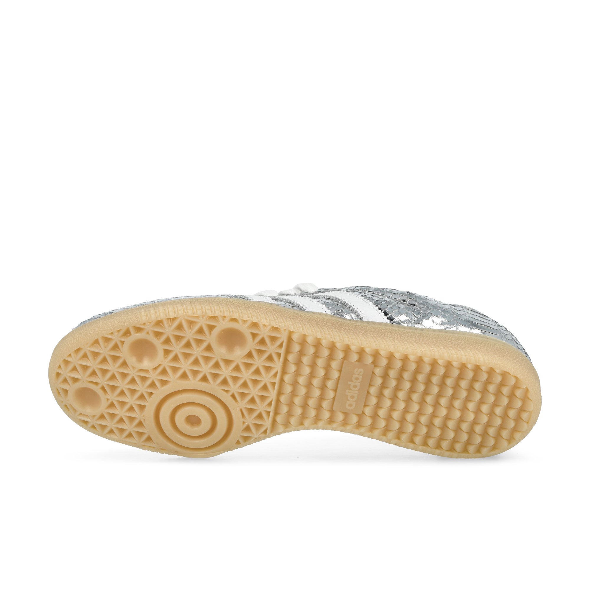 adidas Samba OG W Silver Metallic / Footwear White / Gum 3 Low Top Sneakers IH9016 Detail View 1 | Overkill