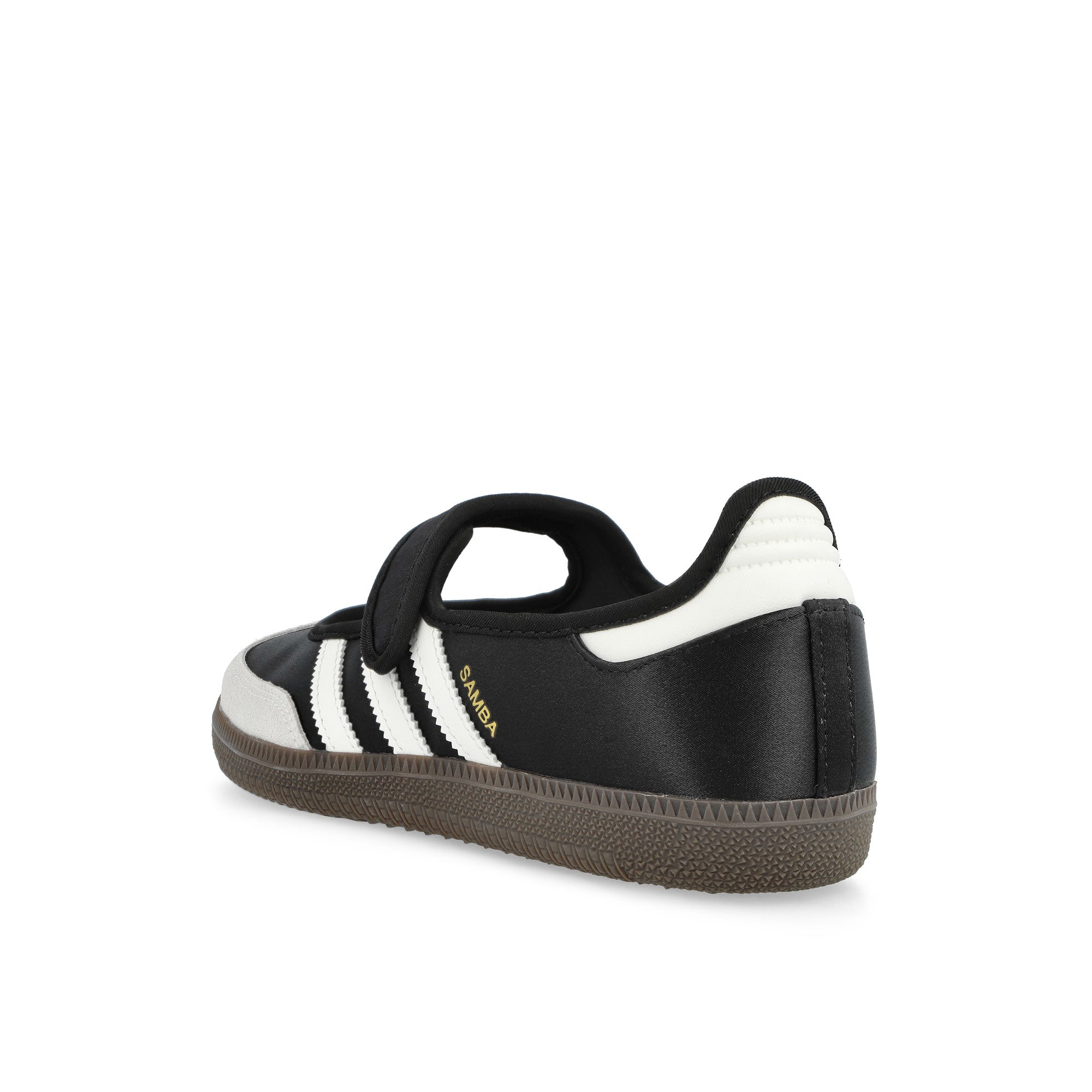 adidas Samba Jane W Core Black / Off White / Gold Metallic Low Top Sneakers IH9207 Material | Overkill