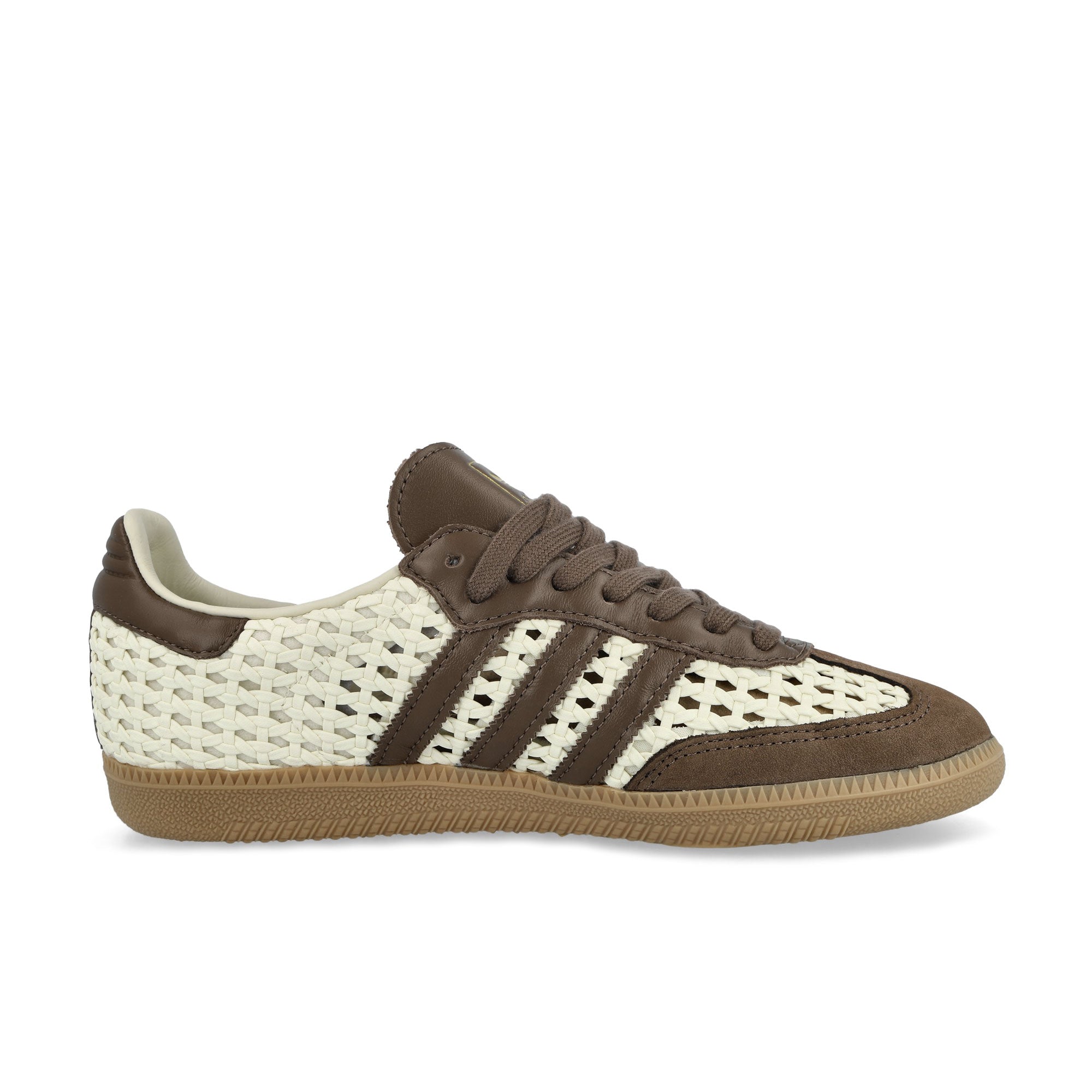 adidas Samba OG W Cream White / Earth Strata / Gold Metallic Low Top Sneakers IH9373 | Overkill