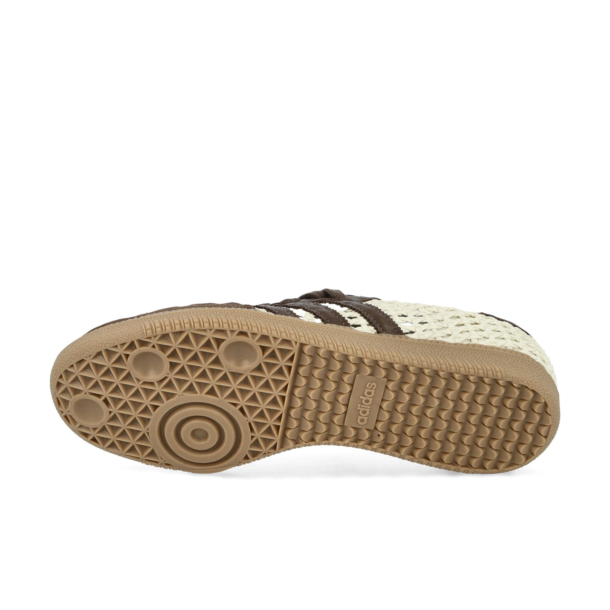 adidas Samba OG W Cream White / Earth Strata / Gold Metallic Low Top Sneakers IH9373 Detail View 1 | Overkill