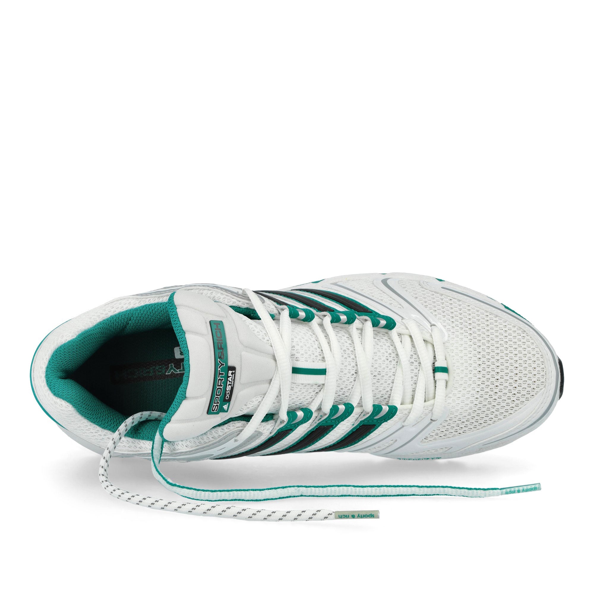 adidas Adistar Control 5 Footwear White / Carbon / Pure Teal Low Top Sneakers IH9707 Detailfoto | Overkill