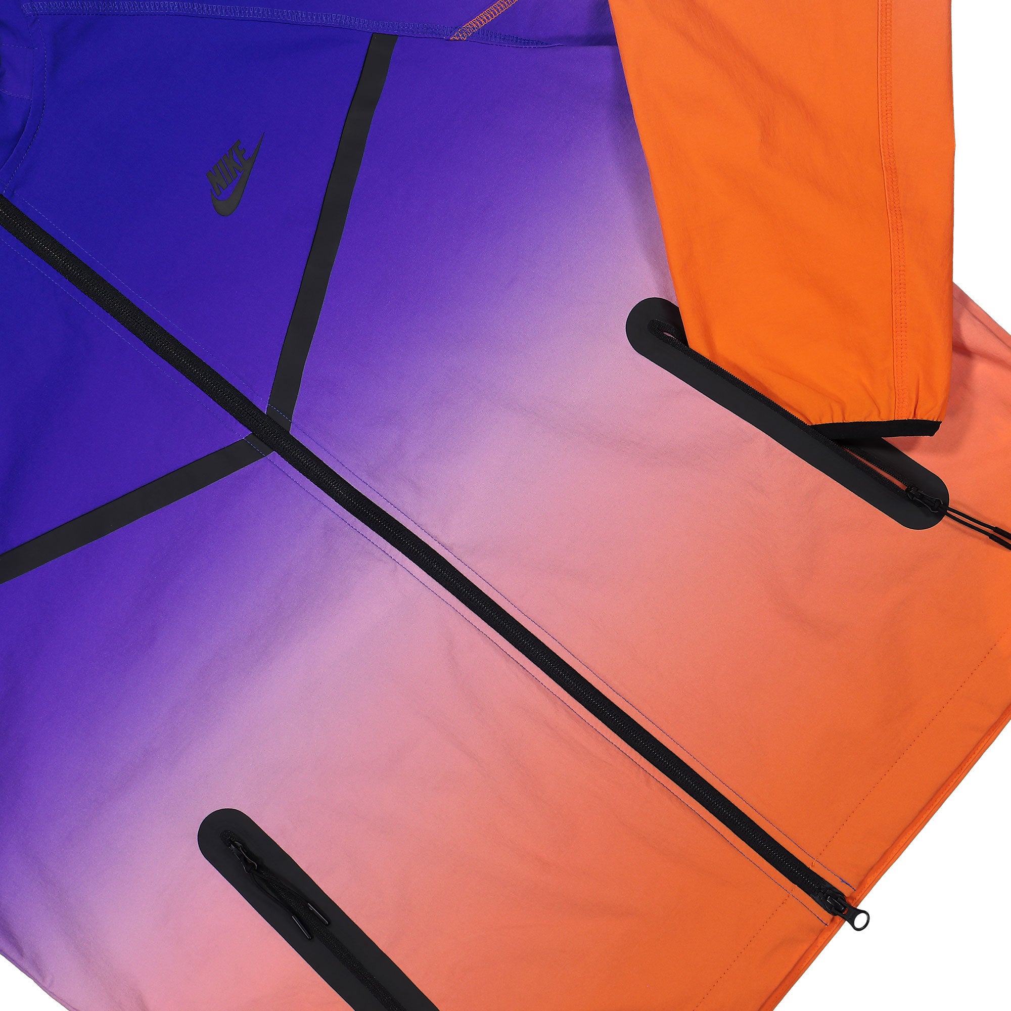 Nike NRG Tech Woven Full-Zip Jacket Game Royal / Safety Orange Track Jacket II4622 480 Detail View 1 | Overkill