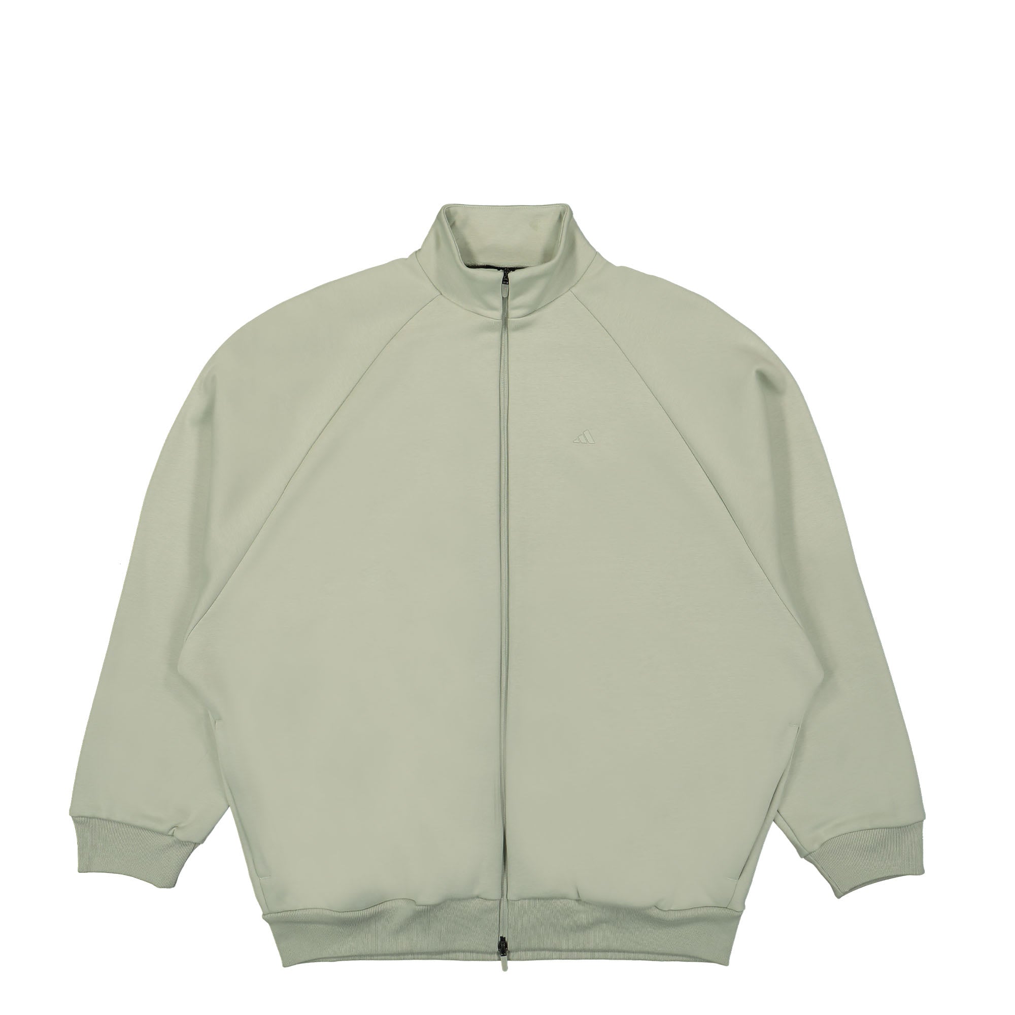 adidas One Basketball Fleece Track Top Halo Green Track Jackets IJ0943 | Overkill