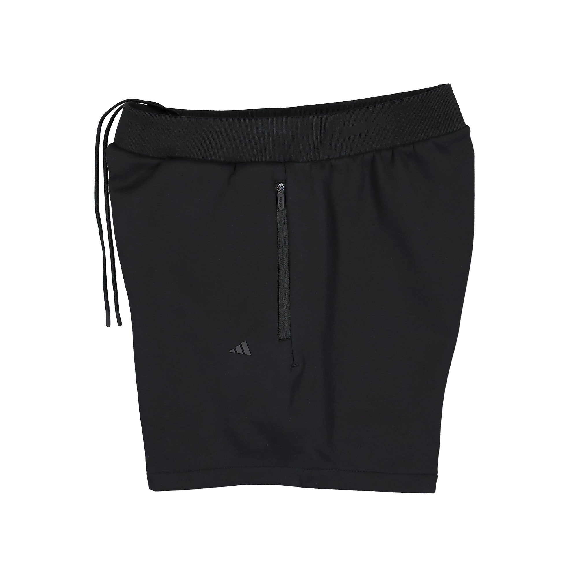 adidas One Basketball Fleece Short Black Shorts Close-up | Overkill