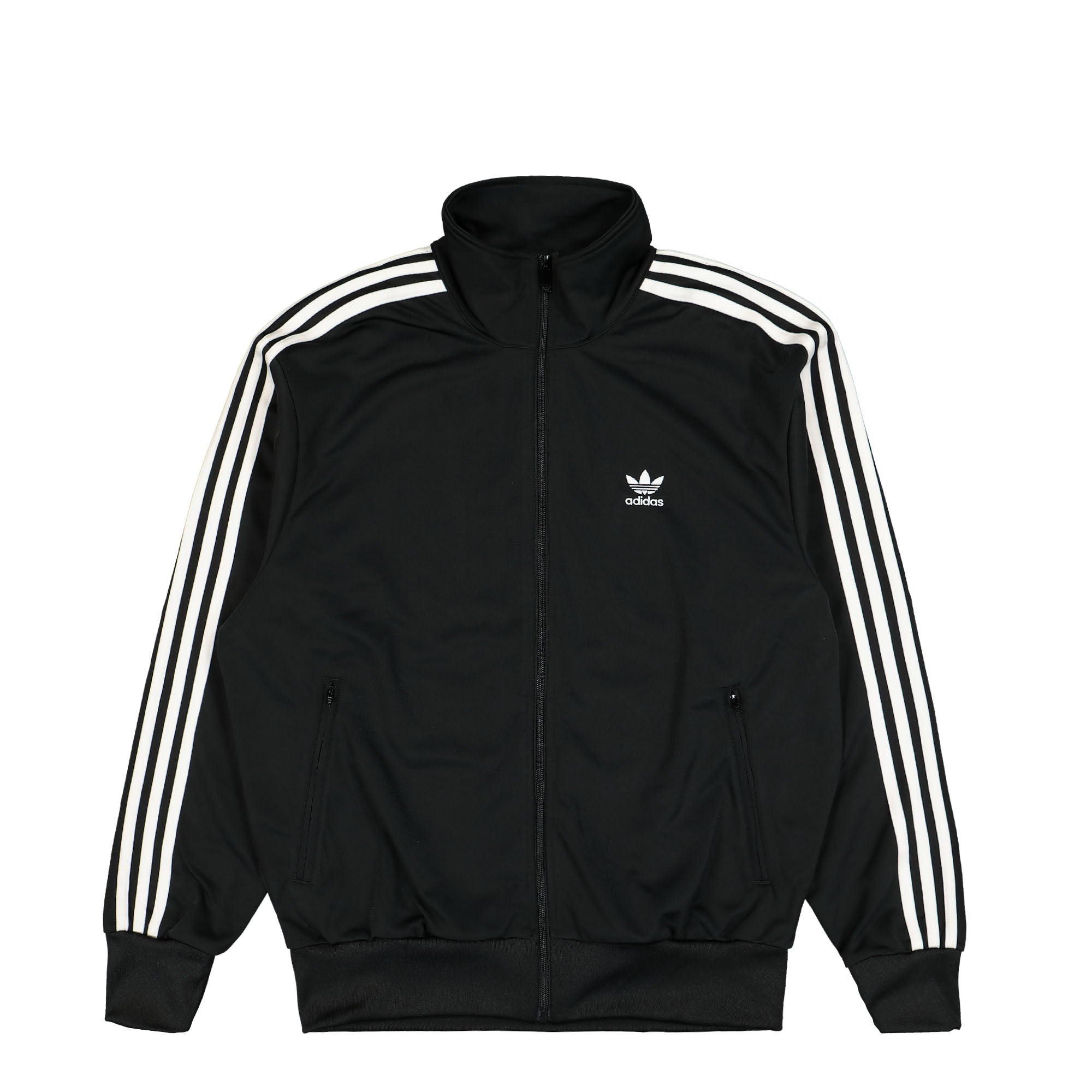 adidas Firebird Track Top Black / White Track Jackets IJ7058 | Overkill