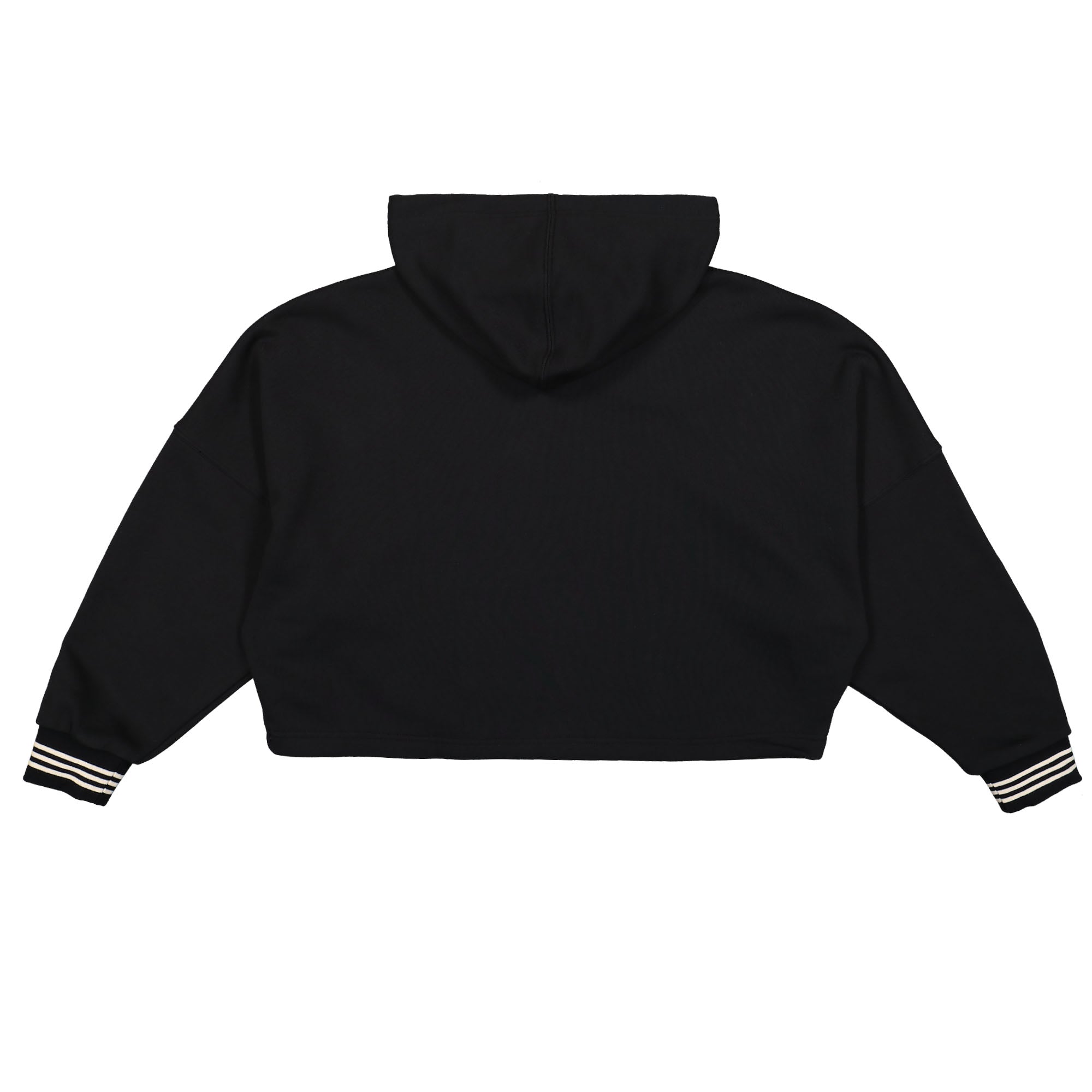 adidas W Cropped Hoodie Black Hoodies Material | Overkill