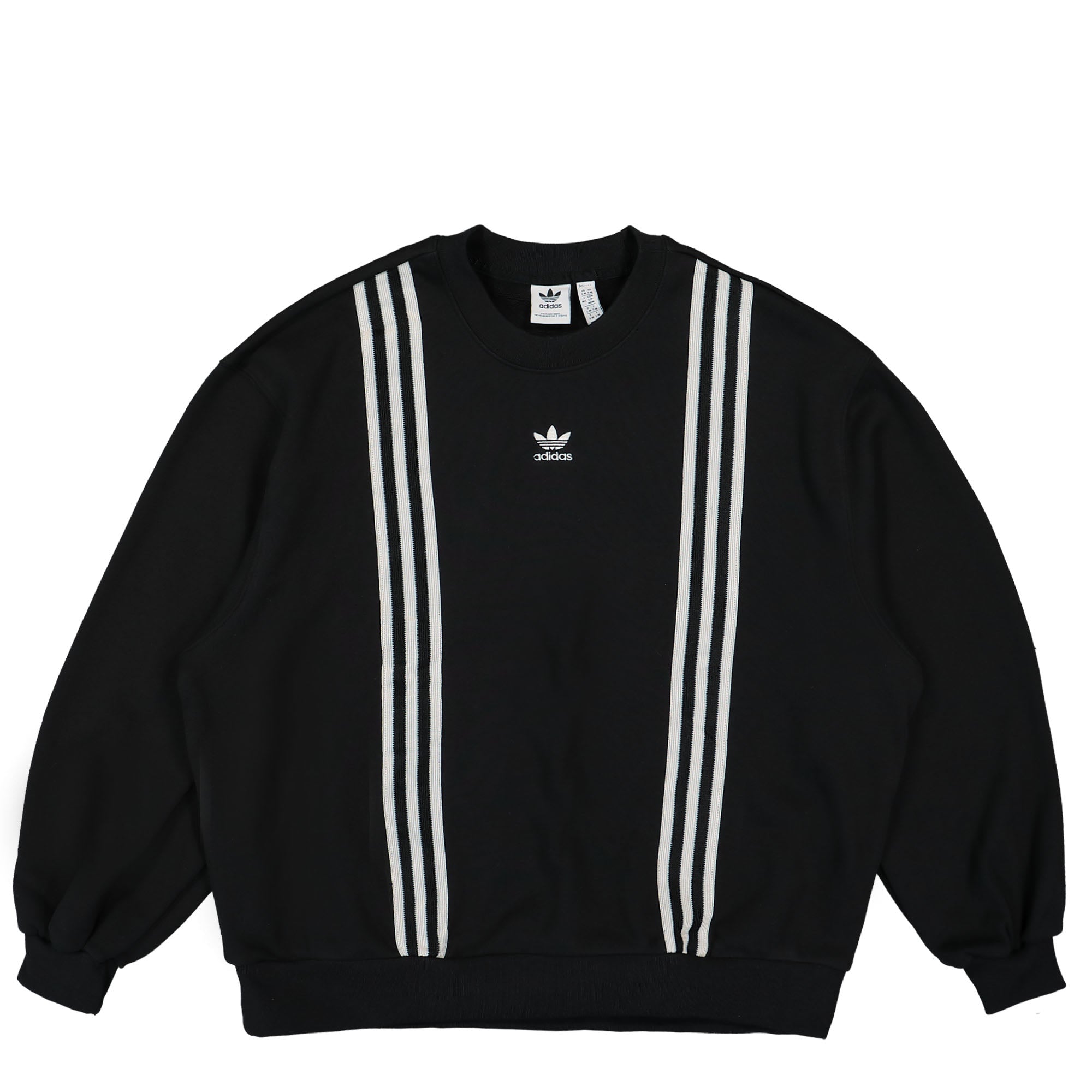 adidas W Adicolor 70s 3S Sweatshirt Black Sweatshirts IK7869 | Overkill