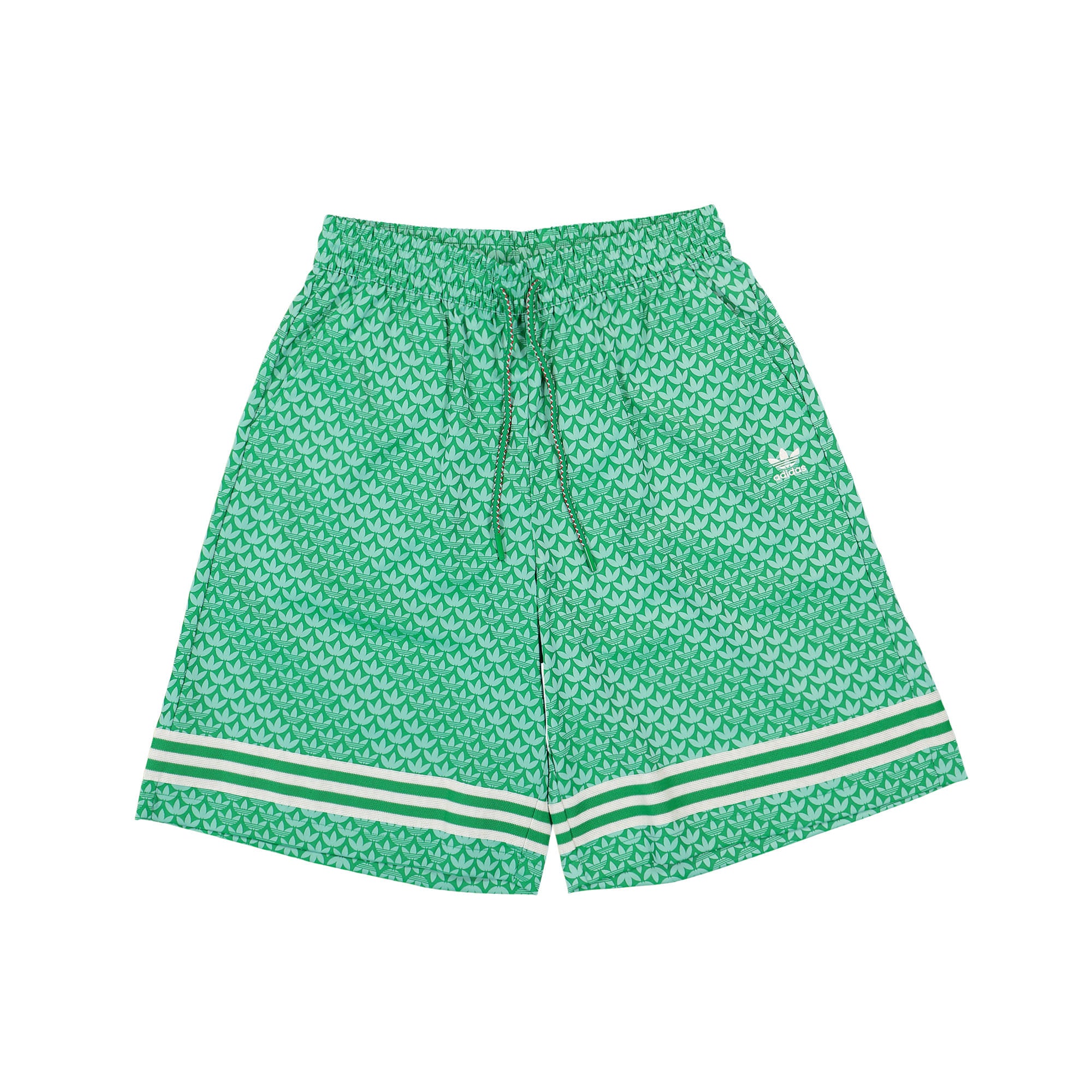 adidas Satin Shorts Green Shorts IK7881 | Overkill