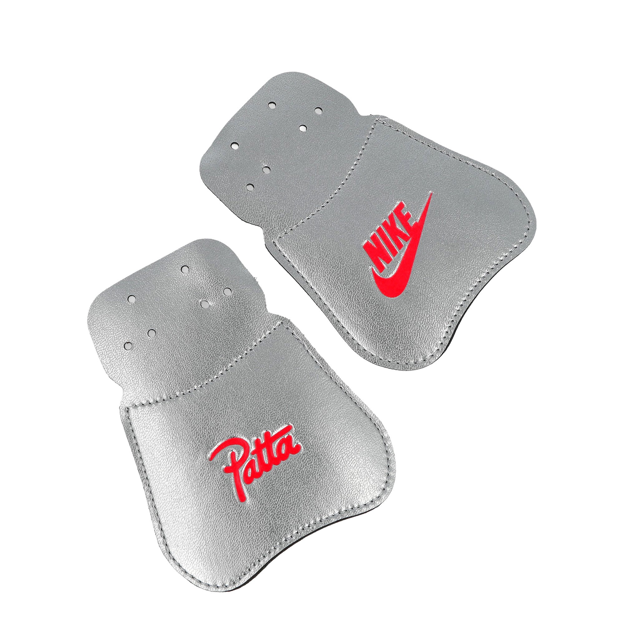 Patta x Nike Cryoshot Mercurial Vapor R9 Netherlands Metallic Silver / Hyper Crimson - Black Low Top Sneaker IM0589 001 Detail View 3 | Overkill
