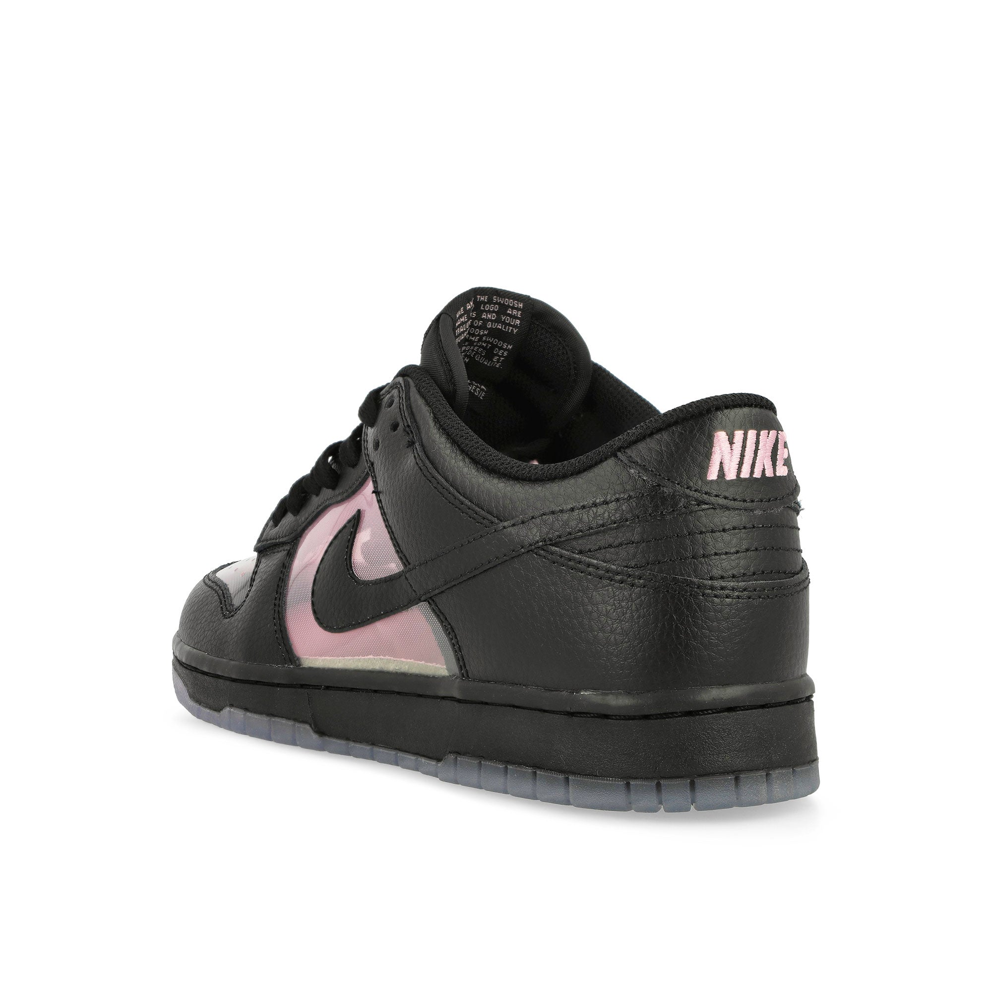 Nike Dunk Low Retro Premium Pink Rise / Black - Black Low Top Sneakers IM3077 600 Material | Overkill